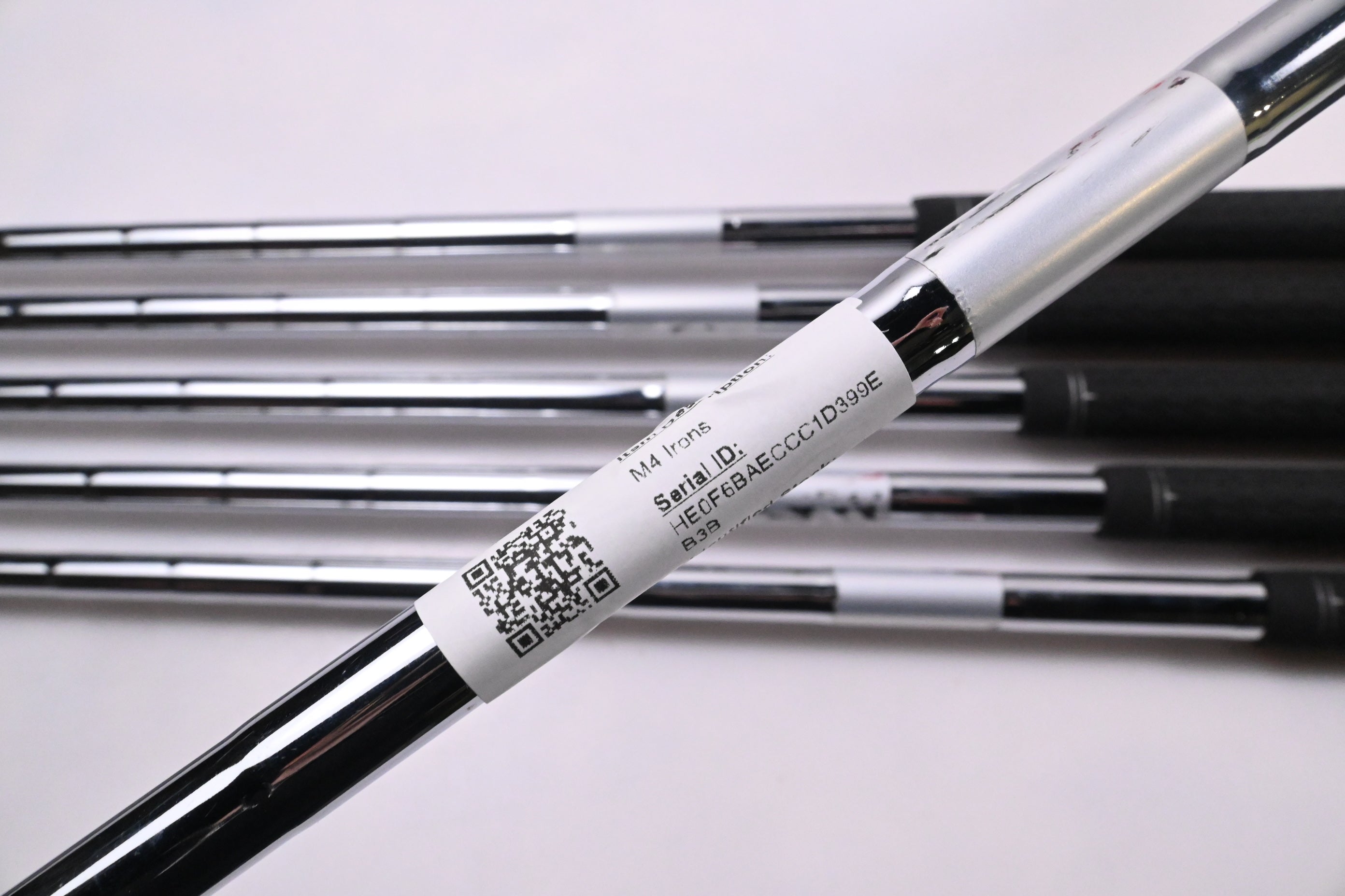 Taylormade M4 Irons / 5-PW / Stiff Flex KBS Steel Shafts