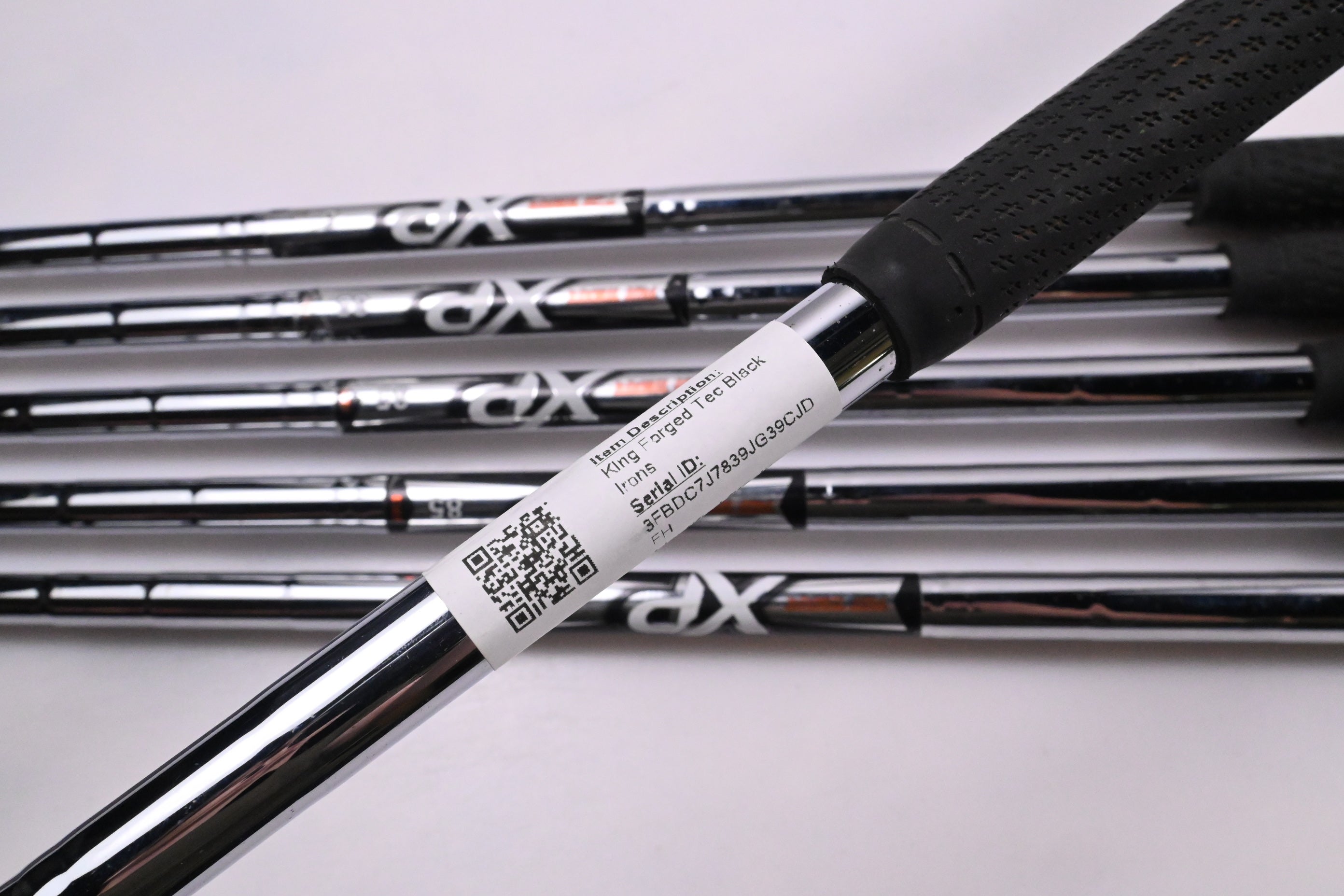 Cobra King Forged Tec Black Irons / 5-PW / Stiff Flex XP 85 S300 Shafts
