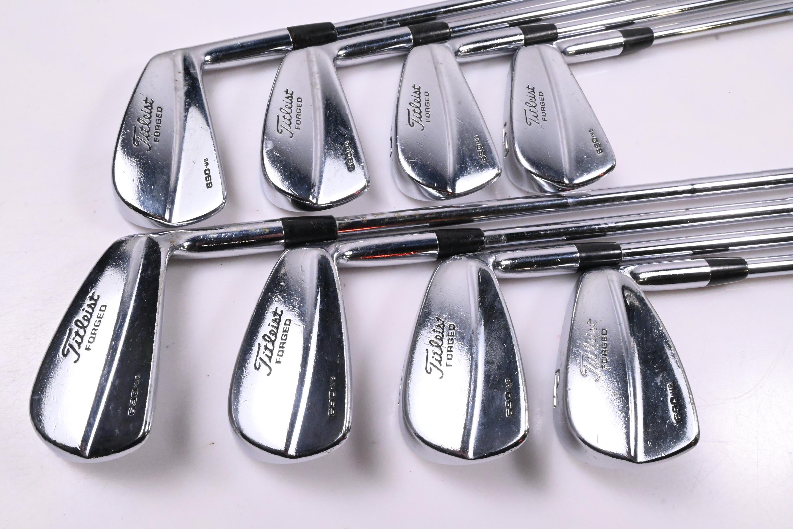 Titleist 690.MB Irons / 3-PW / Stiff Flex Titleist Steel Shafts