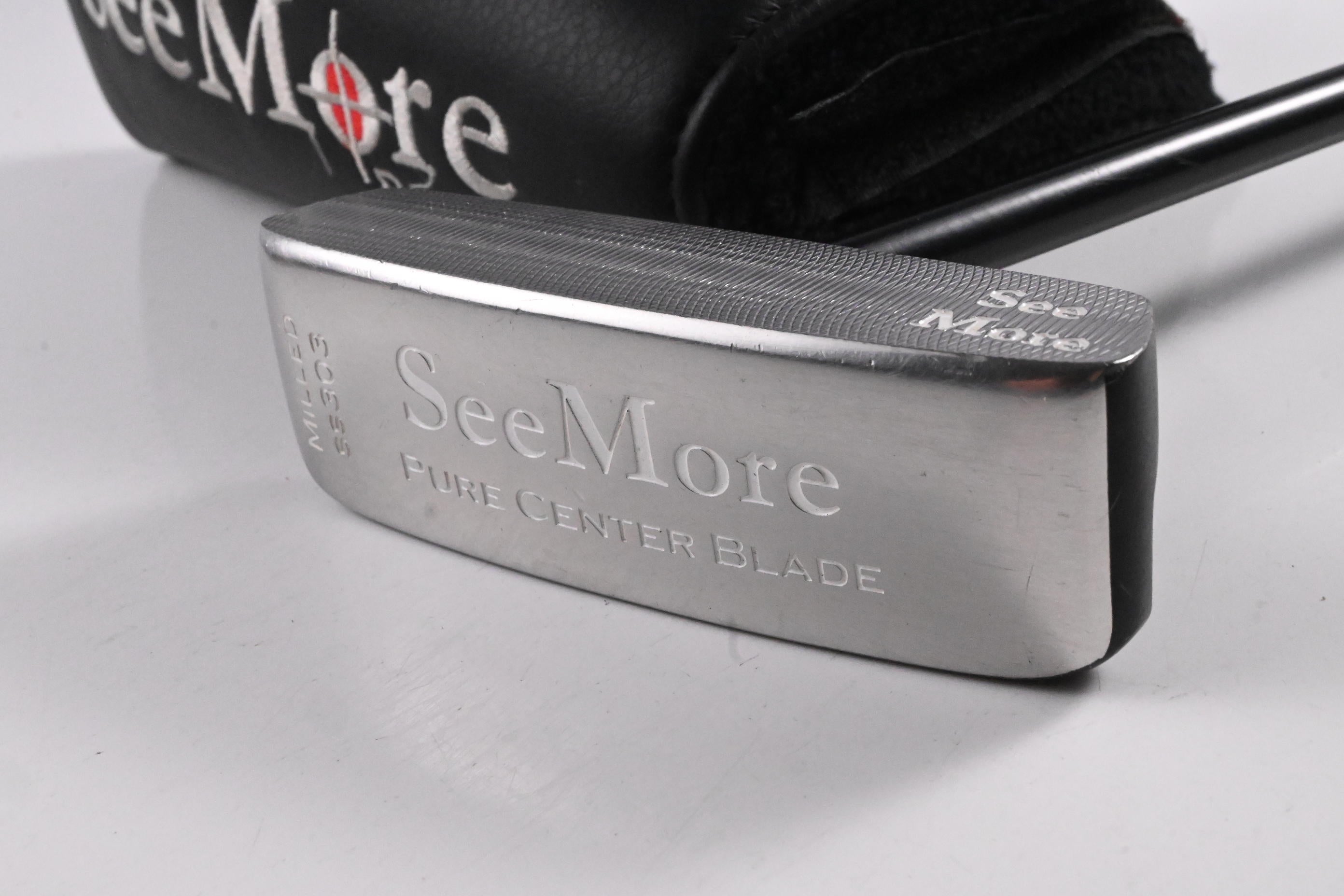 Seemore One SS Black Putter / 34 Inch