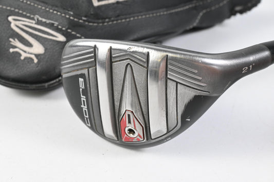 Cobra King F9 #4 Hybrid / 21 Degree / Regular Flex Fujikura Atmos Black 6 Shaft