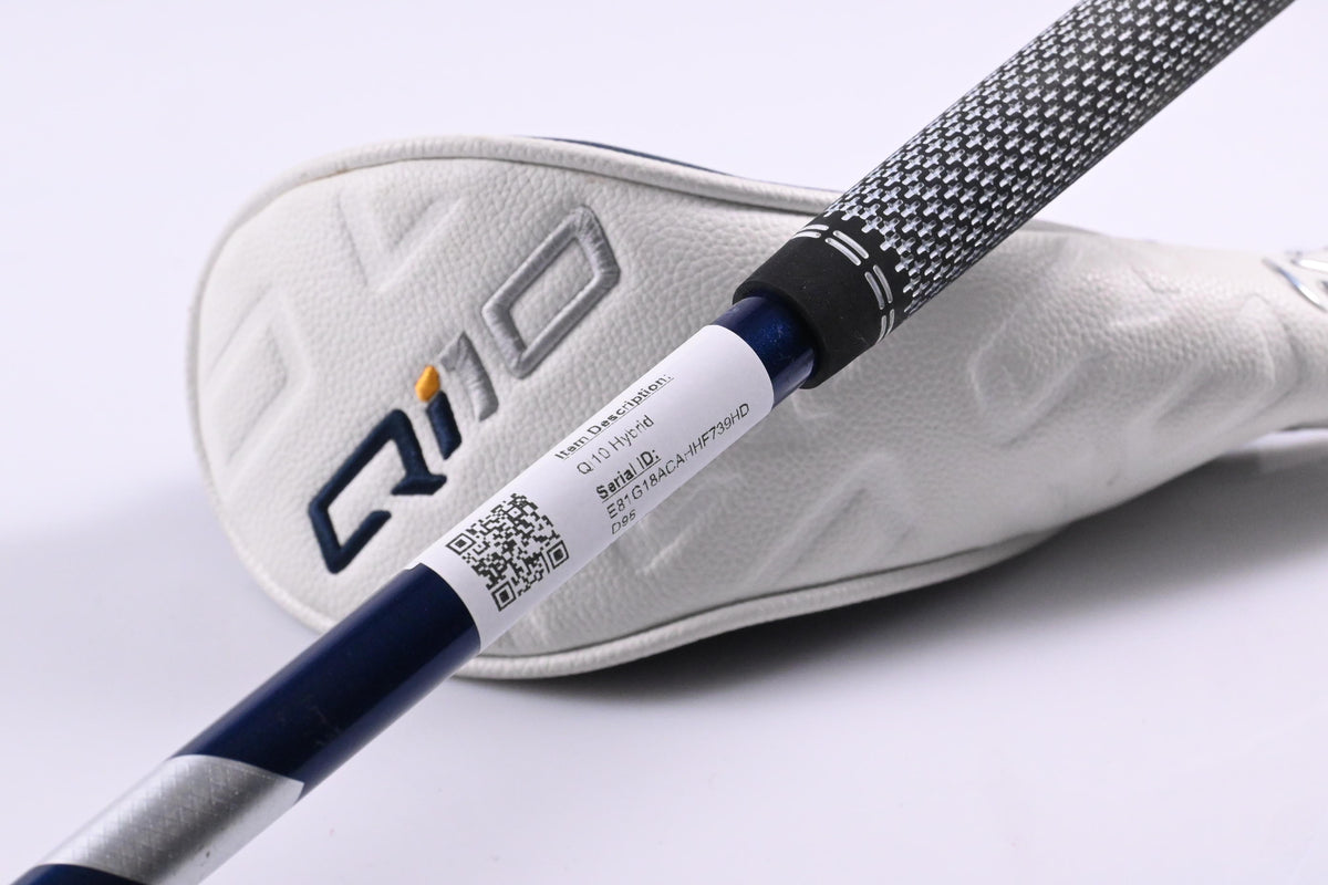Taylormade Qi10 #4 Hybrid / 22 Degree / Stiff Flex Fujikura Ventus TR Blue 7