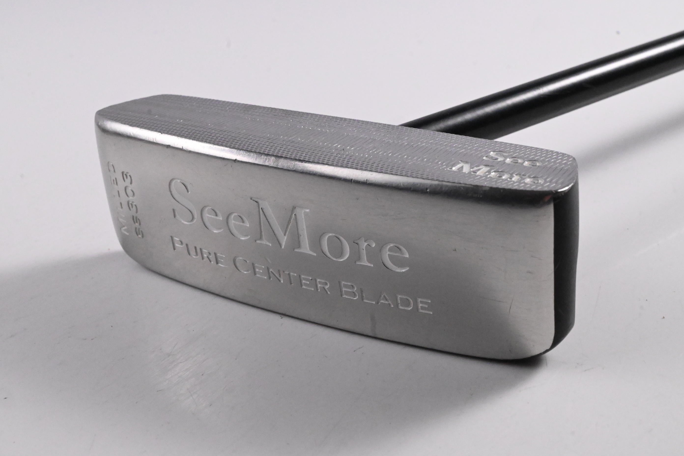 Seemore One SS Black Putter / 34 Inch