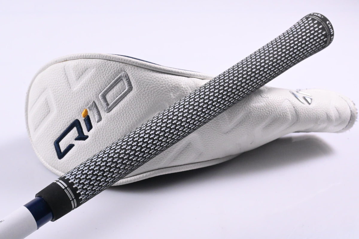 Taylormade Qi10 #4 Hybrid / 22 Degree / Stiff Flex Fujikura Ventus TR Blue 7