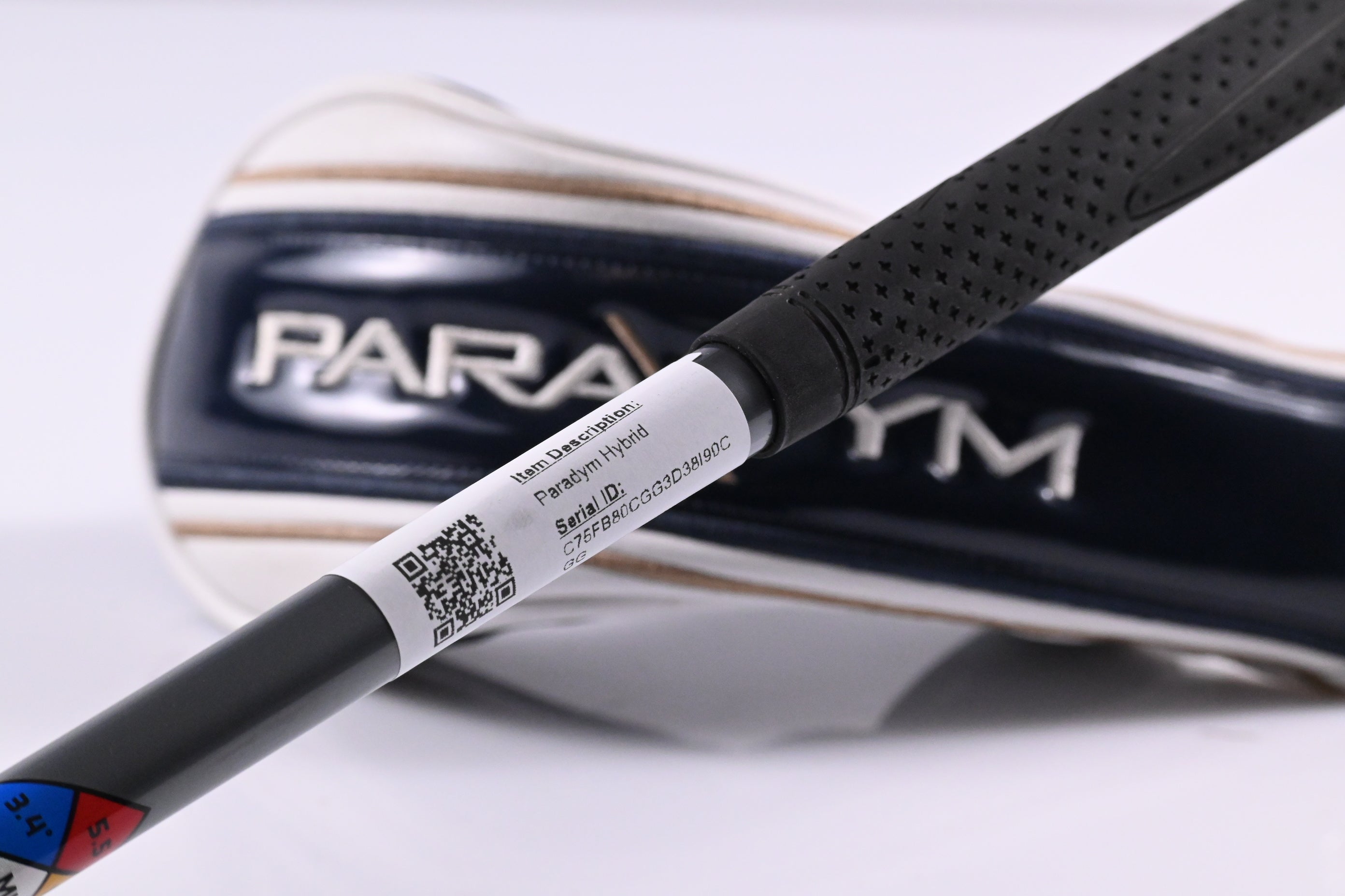 Callaway Paradym #4 Hybrid / 21 Degree / Regular Flex HZRDUS Silver 65 Shaft