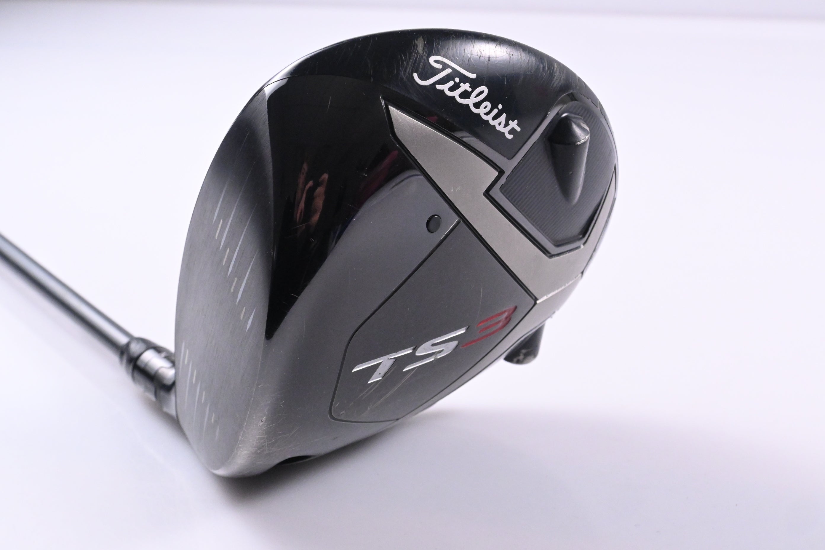Left Hand Titleist TS3 Driver / 10.5 Degree / Stiff Flex Hzrdus Smoke Black 60