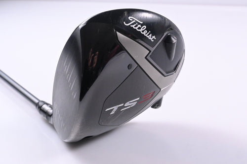 Left Hand Titleist TS3 Driver / 10.5 Degree / Stiff Flex Hzrdus Smoke Black 60