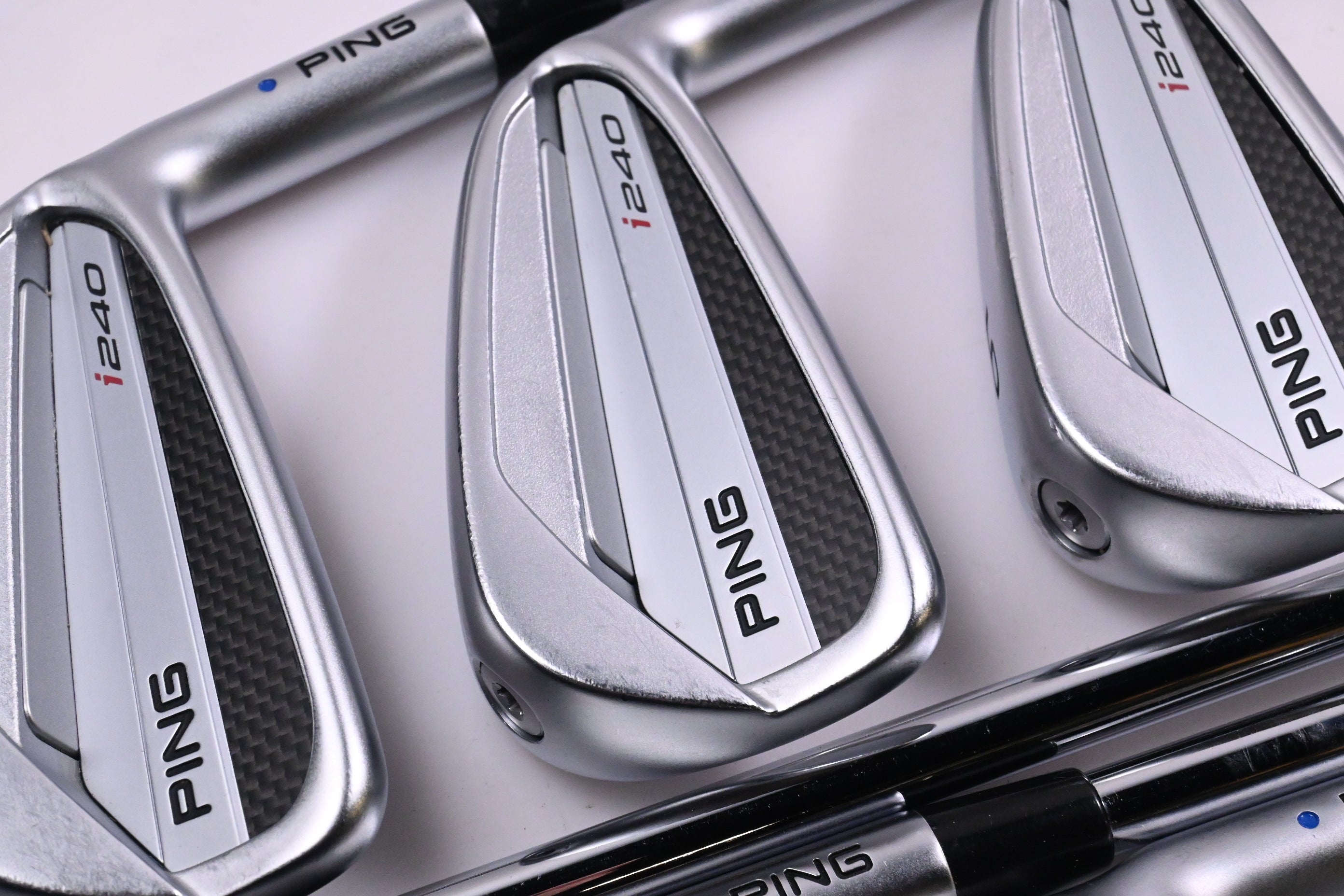 Ping I240 Irons / 4-PW / Blue Dot / Stiff Flex N.S.Pro Modus³ Tour 105 Shafts