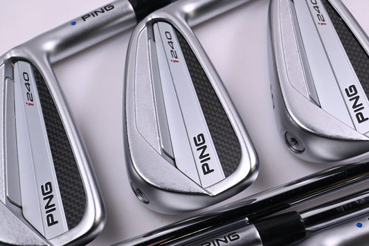 Ping I240 Irons / 4-PW / Blue Dot / Stiff Flex N.S.Pro Modus³ Tour 105 Shafts