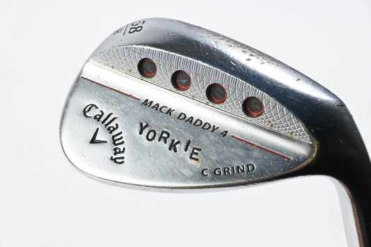 Callaway Mack Daddy 4 Lob Wedge / 58 Degree / Wedge Flex Steel Shaft