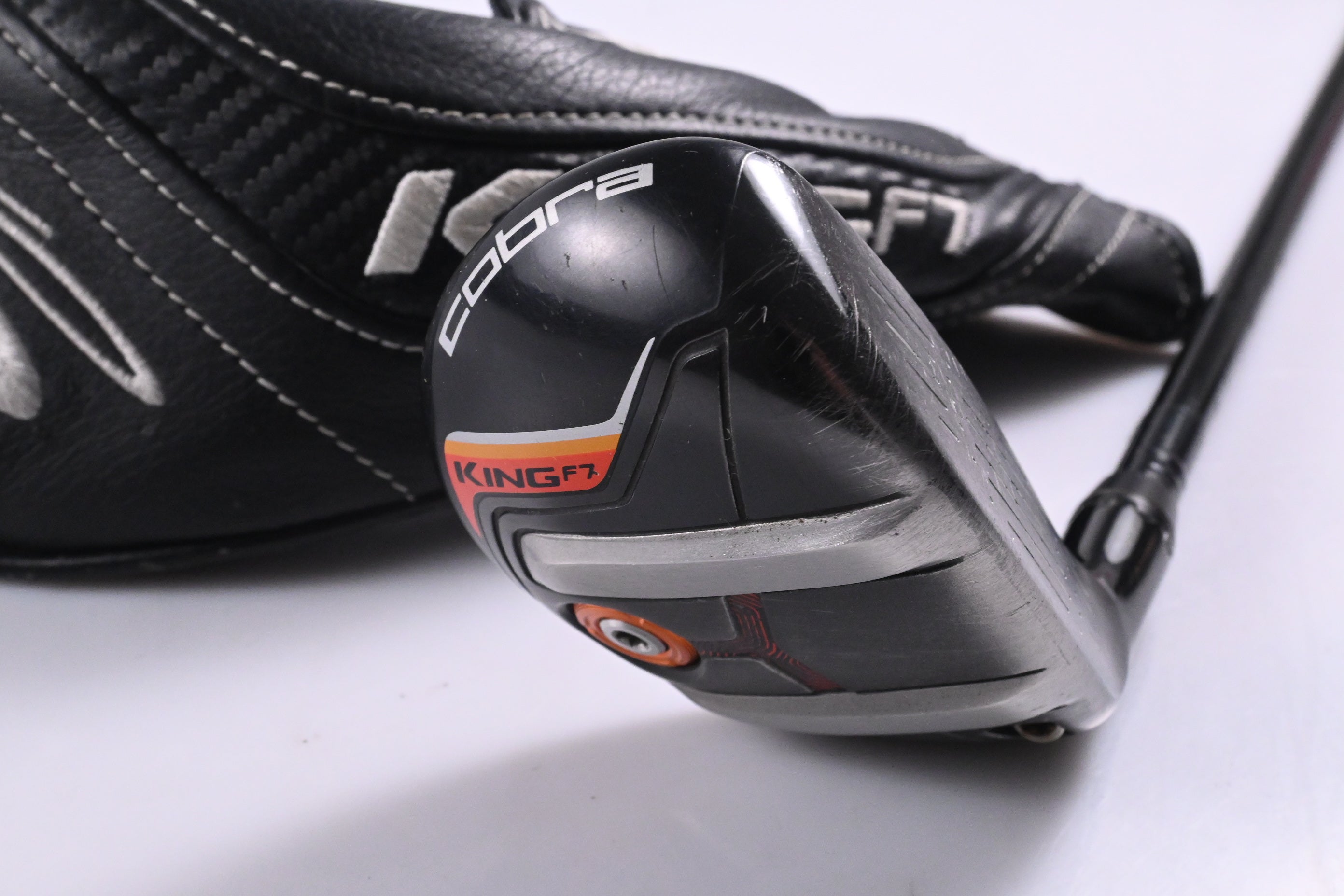 Cobra King F7 #3-4 Hybrid / 19-22 Degree / Stiff Flex Tensei AV Raw White 90