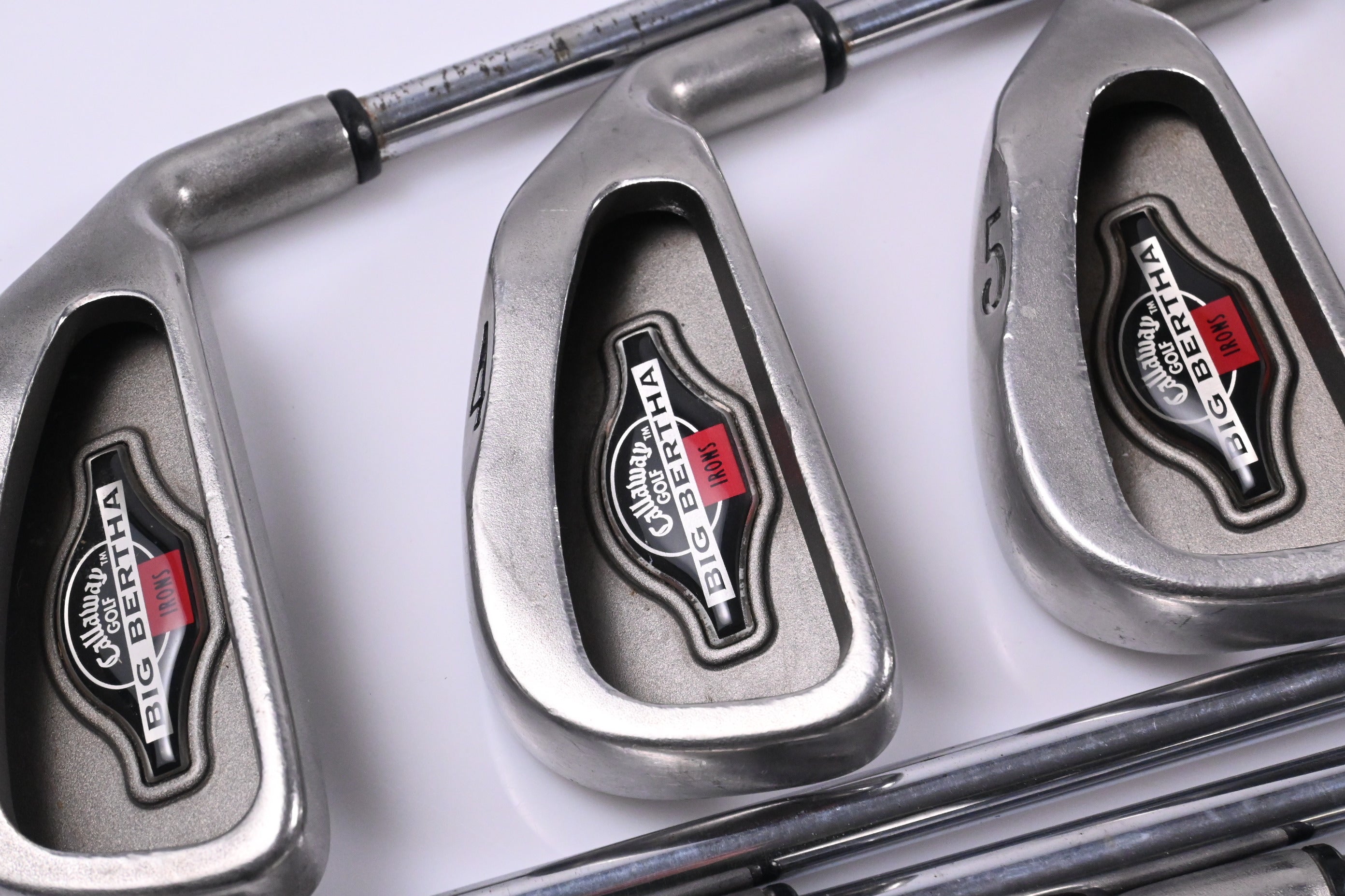 Callaway Big Bertha 1996 Irons / 3-PW+SW / UniFlex Memphis 10 Shafts