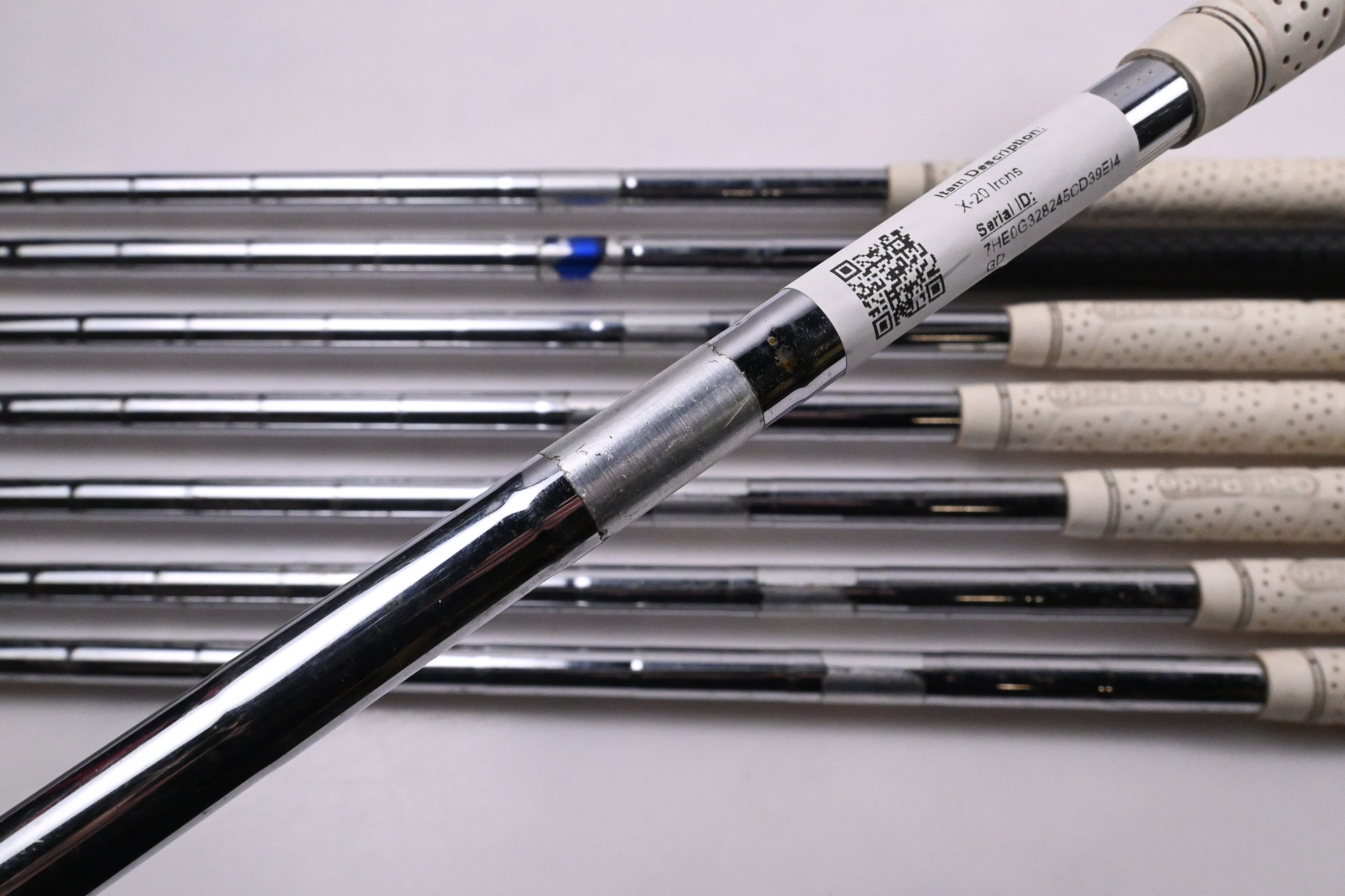 Left Hand Callaway X-20 Irons / 4-PW+SW / Uniflex Callaway X-20 Shafts