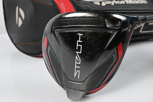 Taylormade Stealth Driver / 9 Degree / Stiff Flex Hzrdus Smoke Green 70 Shaft