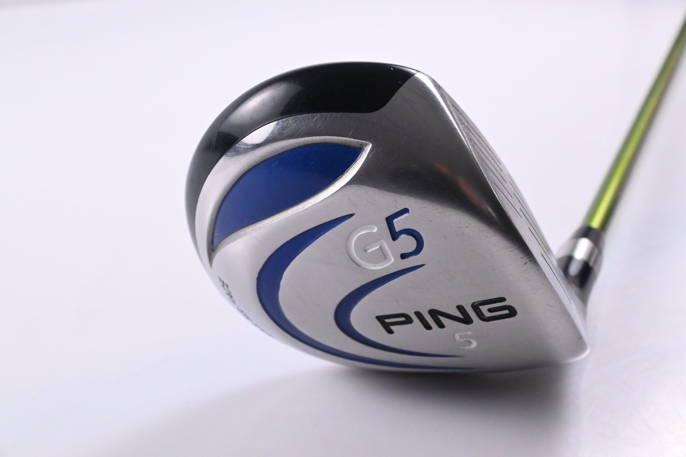 Ping G5 #5 Wood / 18 Degree / Regular Flex Aldila NV Green 75 Shaft