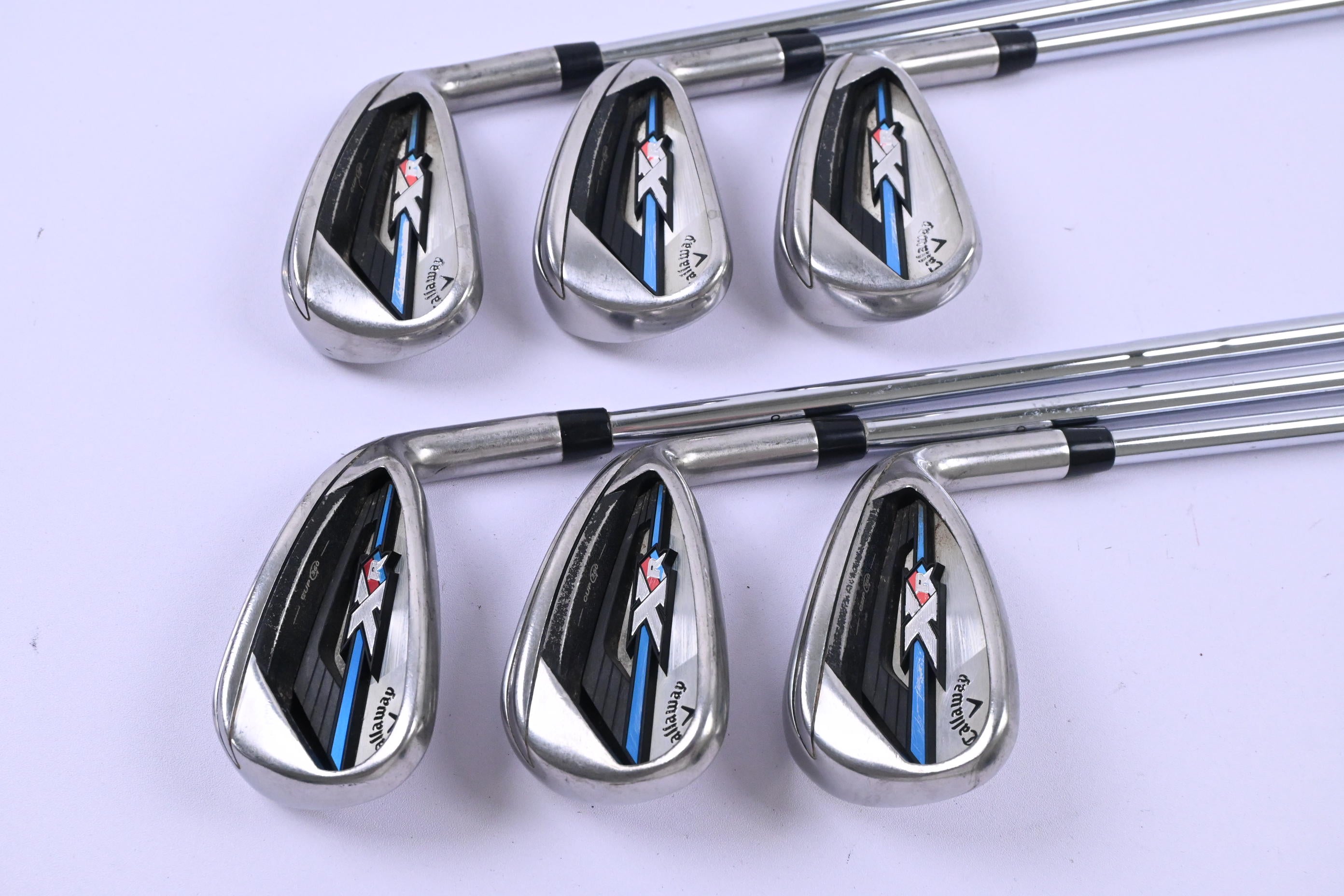 Callaway XR Irons / 5-PW / Regular Flex True Temper Speedstep 80 Shafts