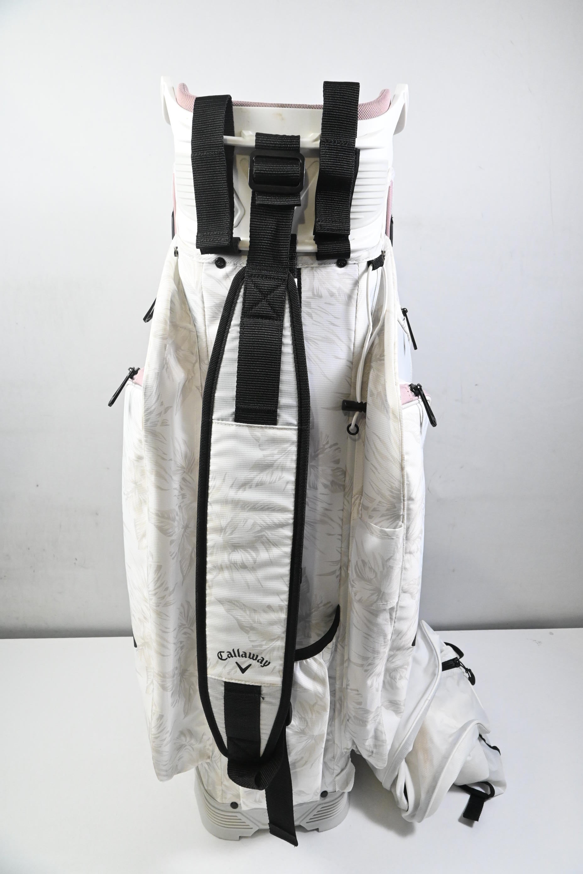 Callaway Org 14 Cart Bag / 14-Way Divider / White, Pink