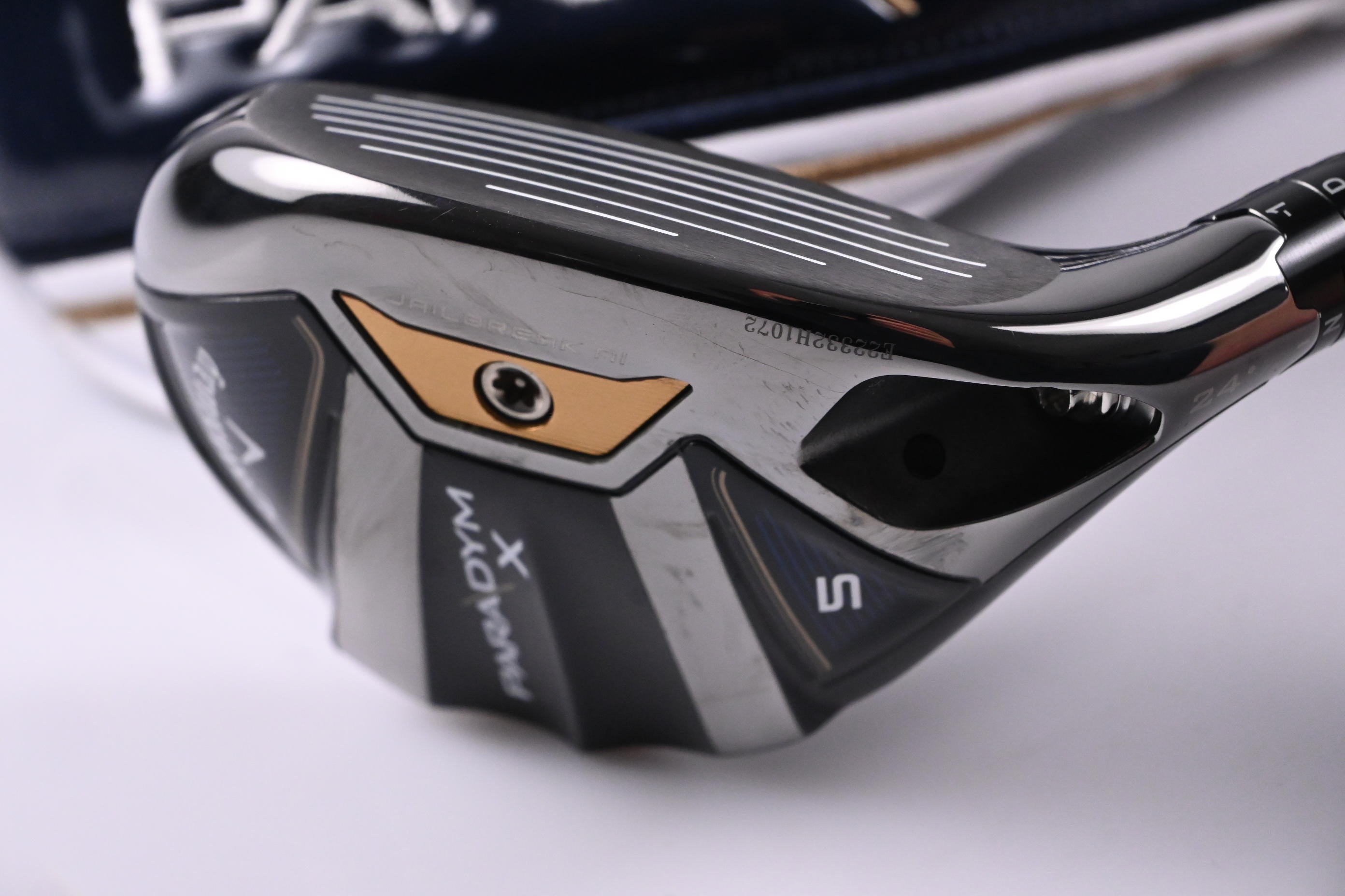 Callaway Paradym #5 Hybrid / 24 Degree / Regular Flex HZRDUS GEN4 Silver 65