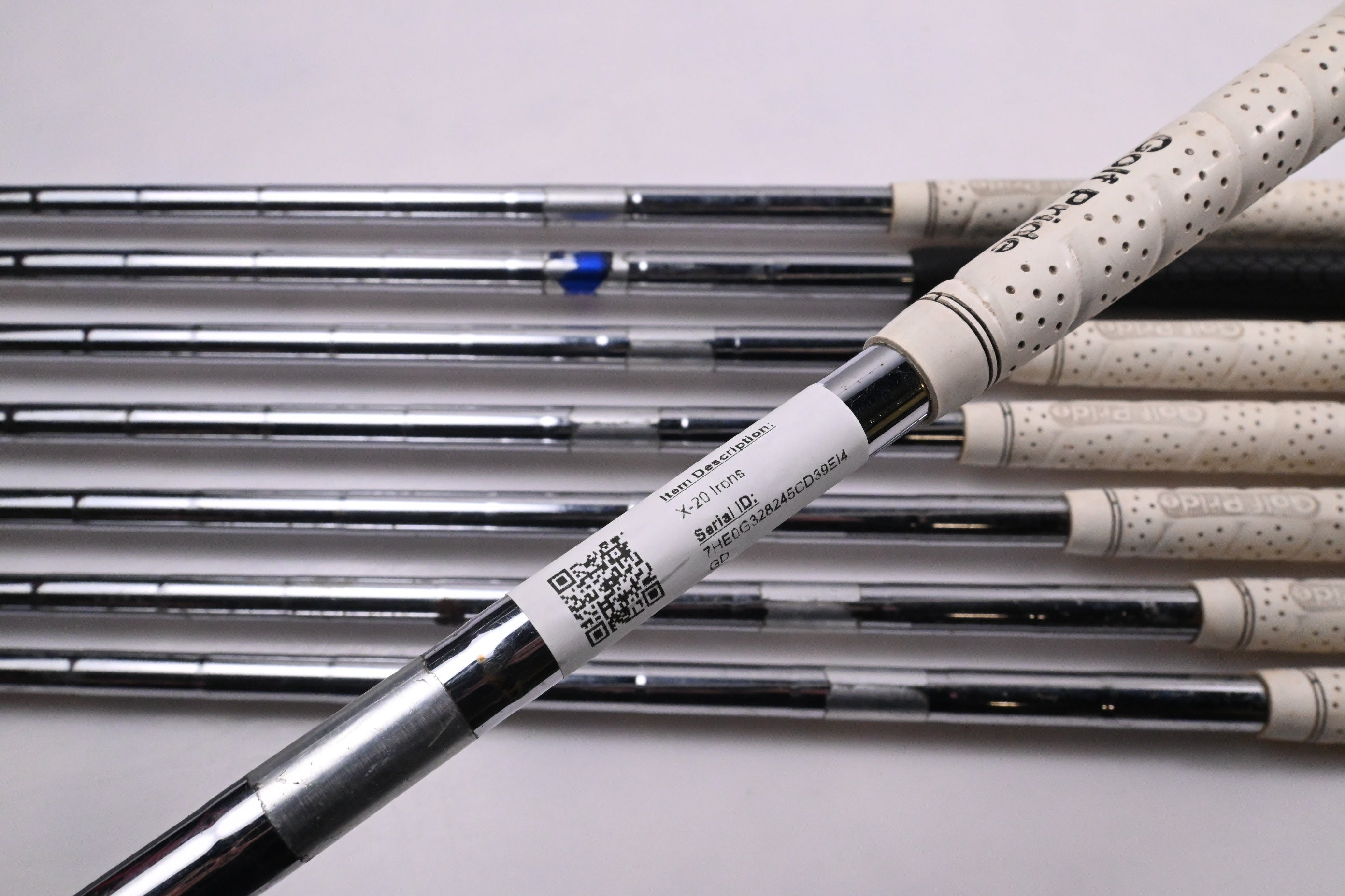 Left Hand Callaway X-20 Irons / 4-PW+SW / Uniflex Callaway X-20 Shafts