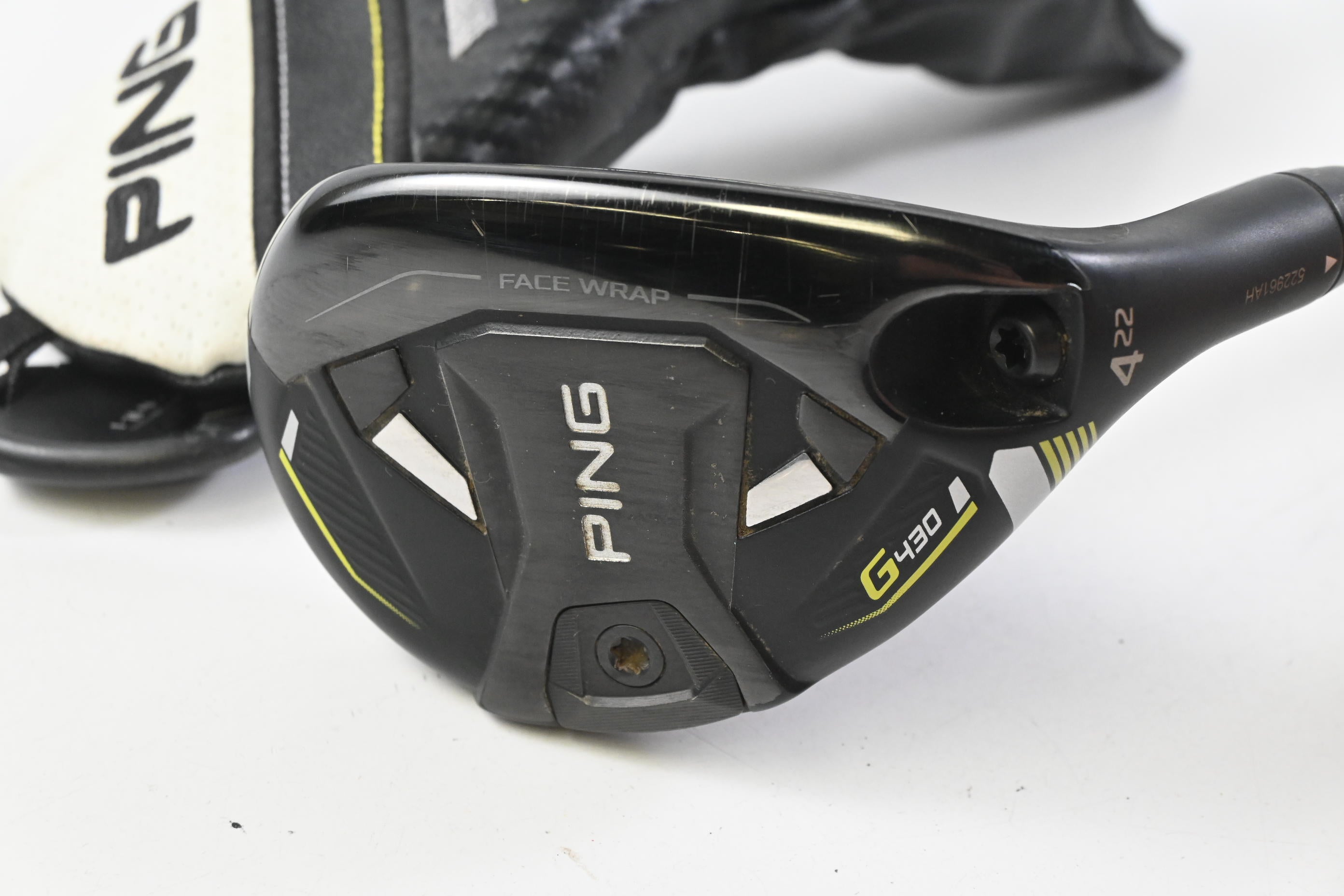 Ping G430 #4 Hybrid / 22 Degree / Regular Flex Ping Alta CB Black 70 Shaft
