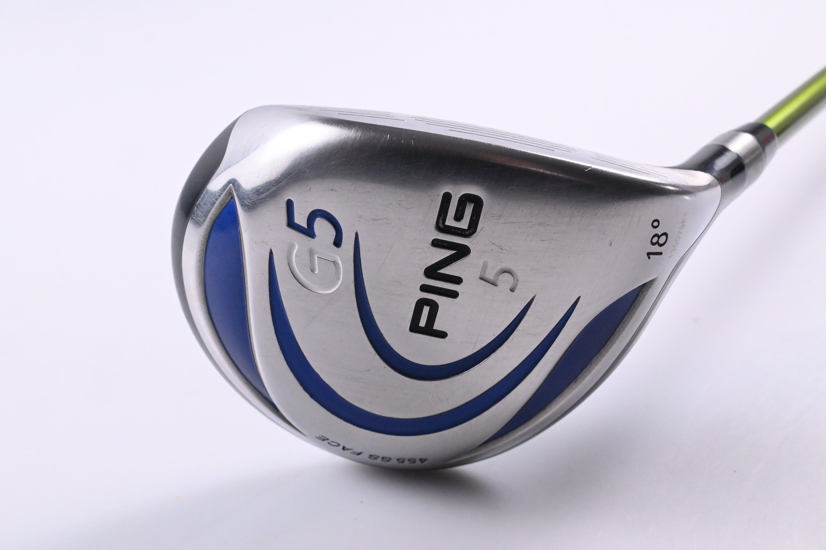 Ping G5 #5 Wood / 18 Degree / Regular Flex Aldila NV Green 75 Shaft
