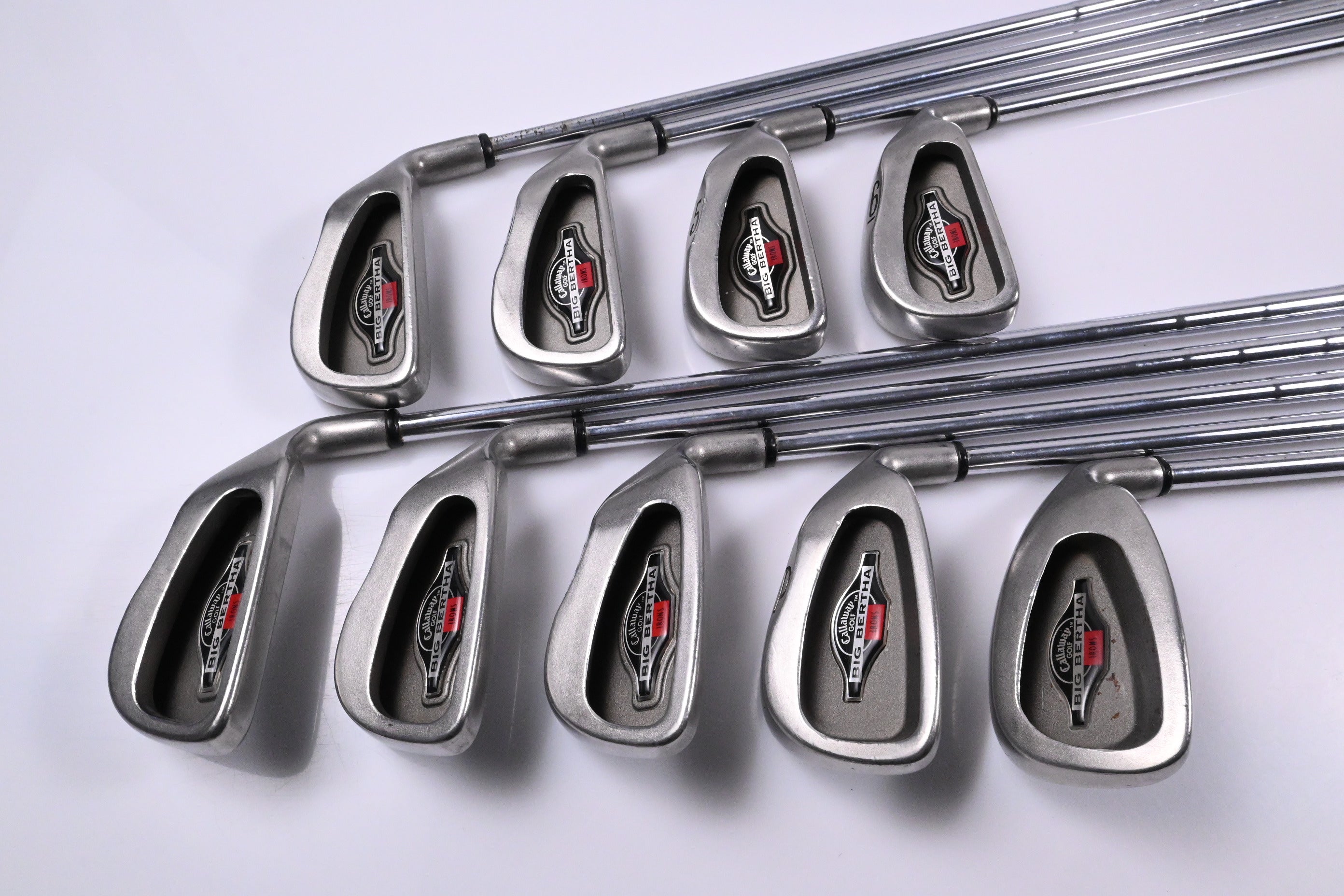 Callaway Big Bertha 1996 Irons / 3-PW+SW / UniFlex Memphis 10 Shafts
