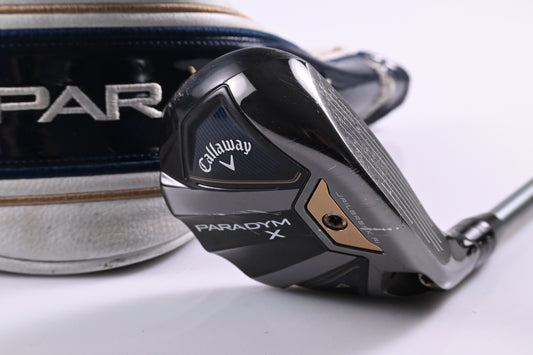 Callaway Paradym X #4 Hybrid / 21 Degree / Regular Flex HZRDUS Silver 65 Shaft