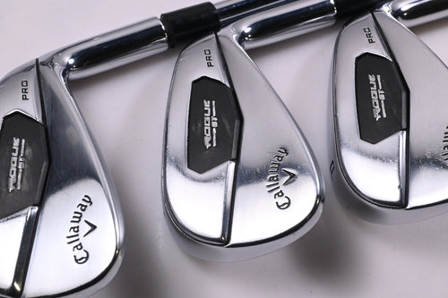 Callaway Rogue ST Pro Irons / 6-PW / Stiff Flex N.S.Pro Modus3 Tour 130 Shafts