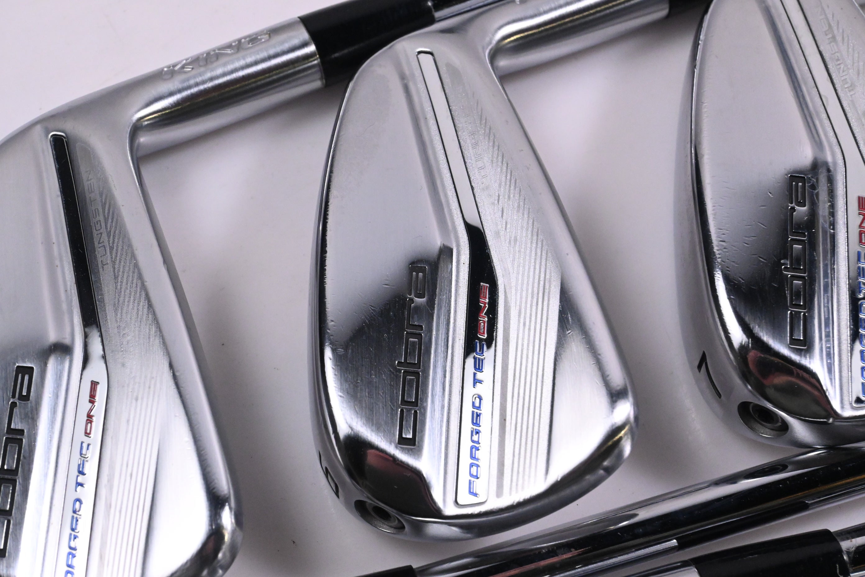 Cobra Forged Tec One Length  2022 Irons / 5-PW+GW / Regular Flex KBS $-Taper
