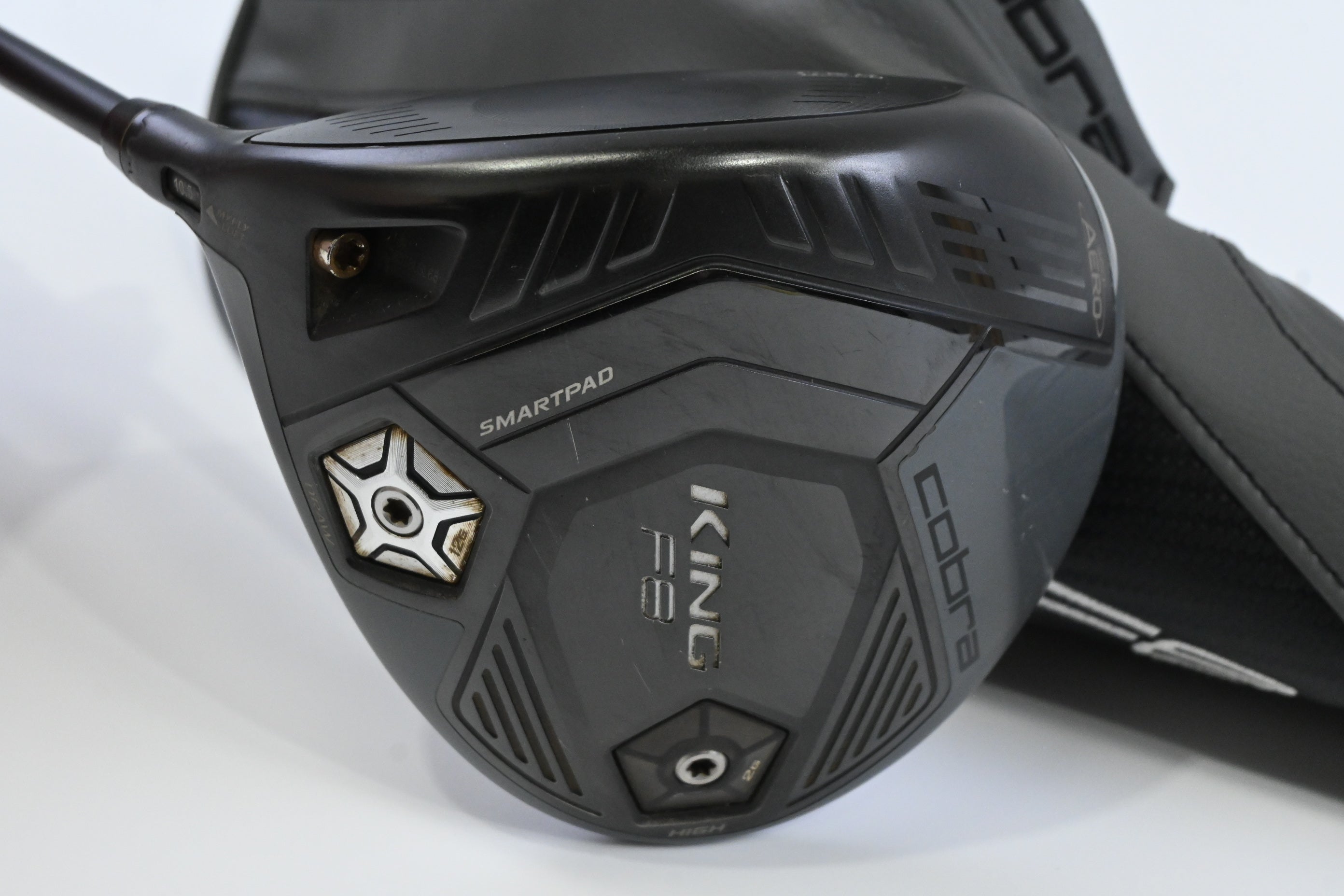 Left Hand Cobra King F8 Driver / 9-12 Degree / Regular Flex Aldila NV 60 Shaft