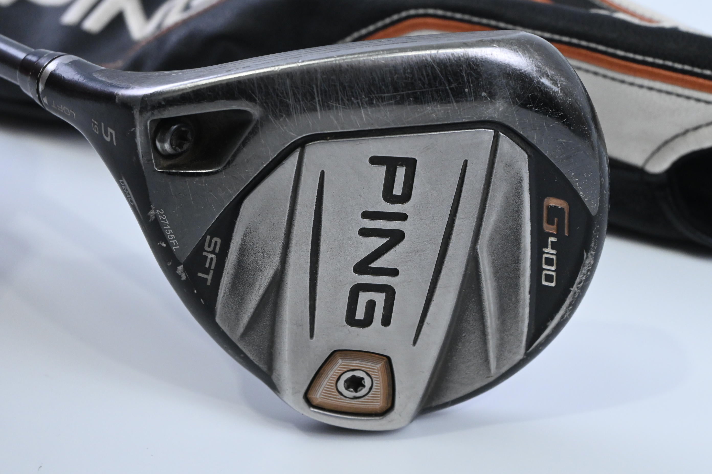 Left Hand Ping G400 SFT #5 Wood / 19 Degree / Senior Flex Ping TFC 80 Shaft