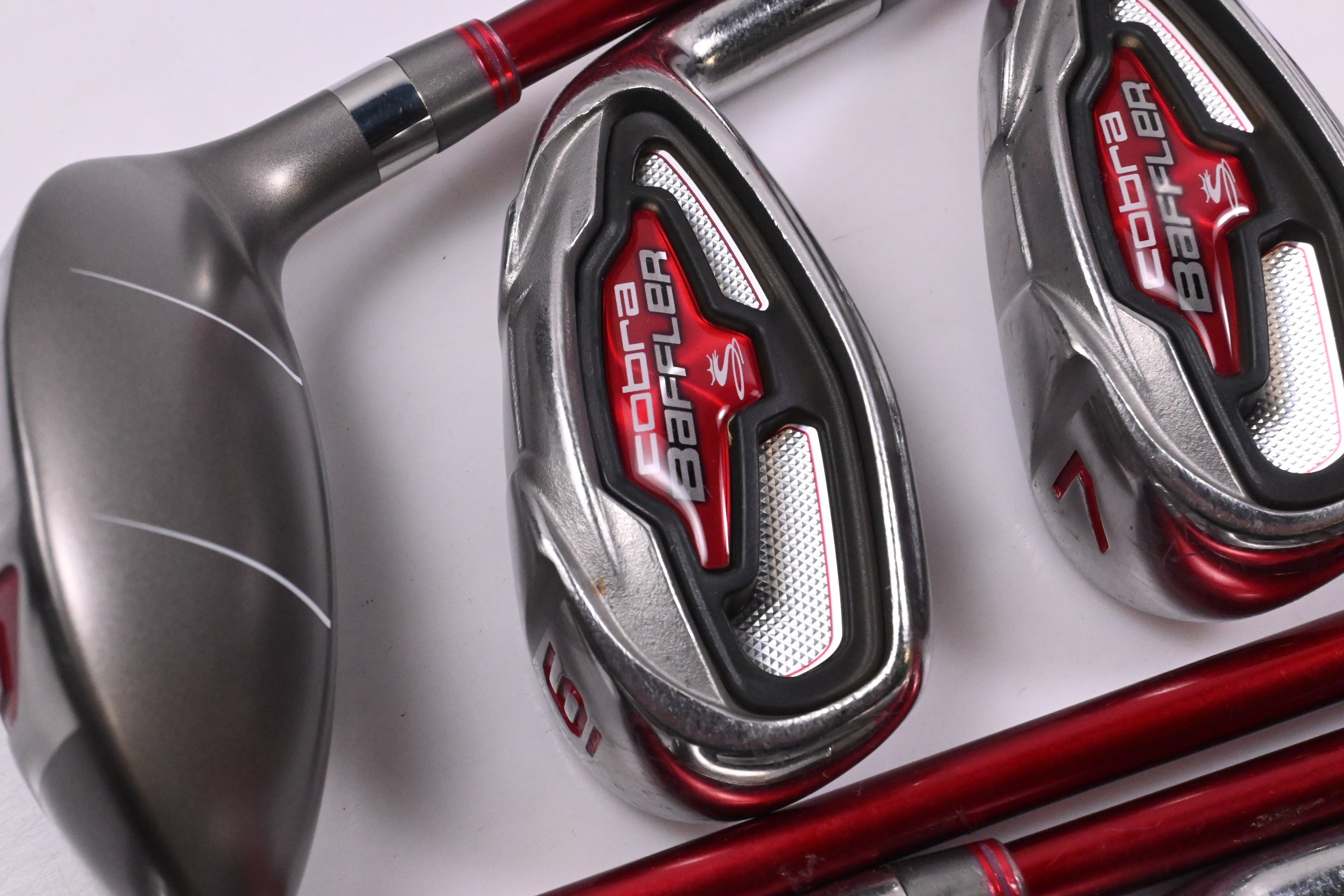 Cobra Baffler 2013 Red Irons / 6-PW+SW / Regular Flex Baffler 50 Shafts