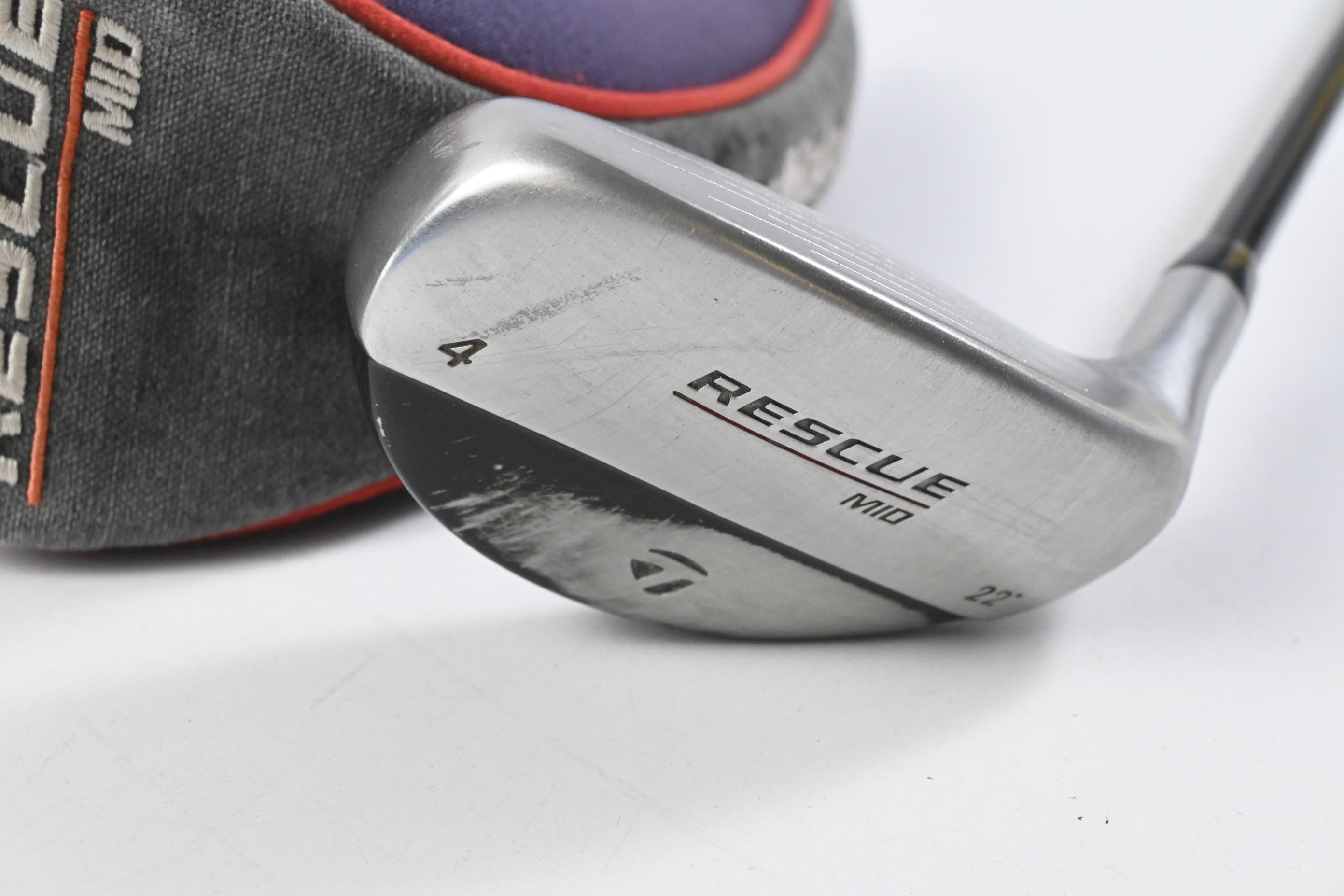 Taylormade Rescue Mid #4 Hybrid / 22 Degree / Stiff Flex Taylormade Shaft