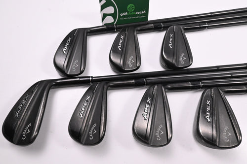Callaway Apex Ti Fusion Irons / 4-PW / Stiff Flex Dynamic Gold Mid 115 S400