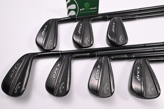 Callaway Apex Ti Fusion Irons / 4-PW / Stiff Flex Dynamic Gold Mid 115 S400