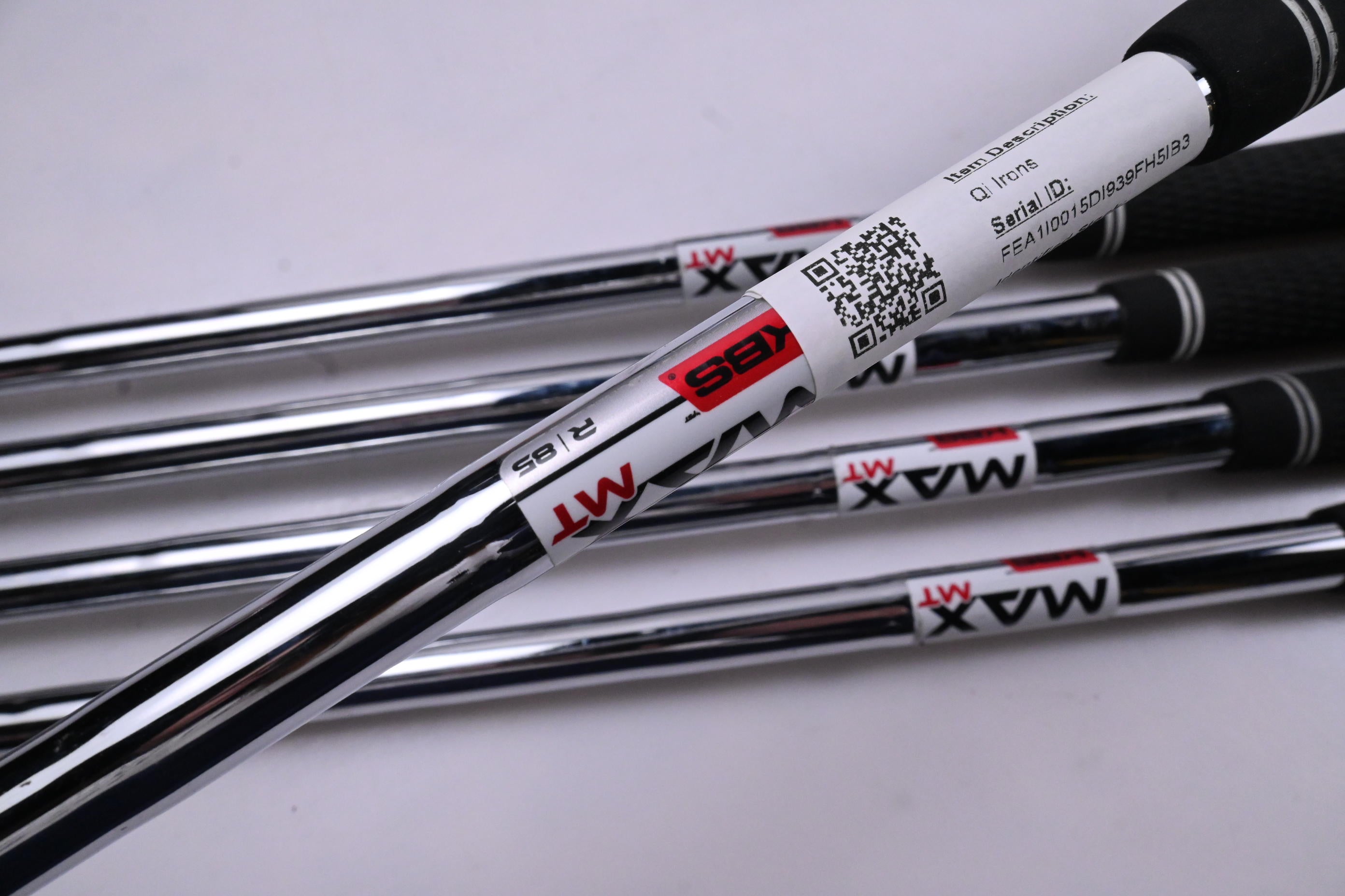 Taylormade Qi Irons / 6-PW / Regular Flex KBS MAX MT 85 Shafts