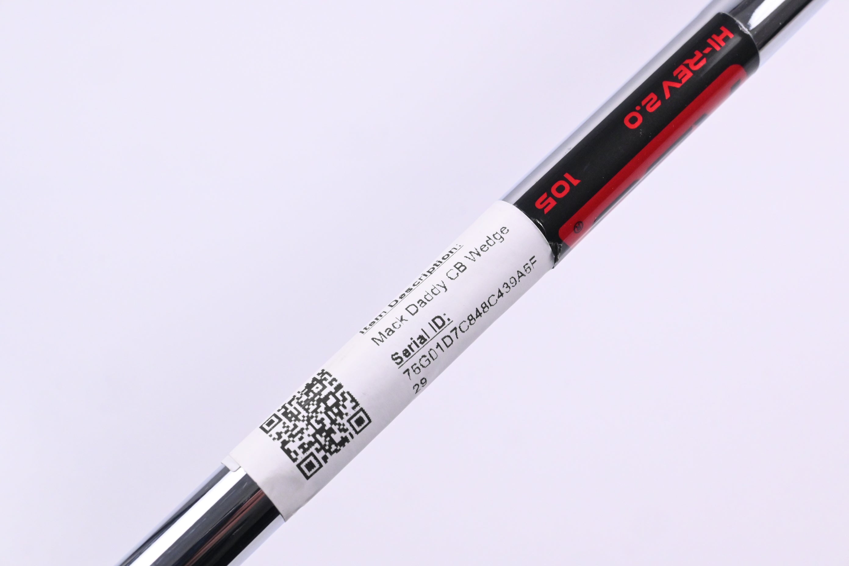 Callaway Mack Daddy CB Pitching Wedge / 46 Degree / Wedge Flex KBS Hi-Rev 2.0