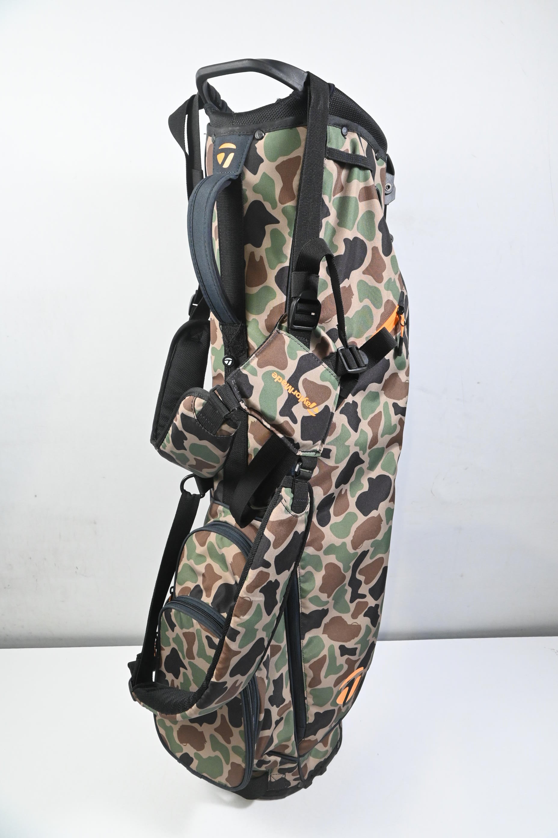 Taylormade Flex Tech Stand Bag / 3-Way Divider / Green, Brown & Black Camo