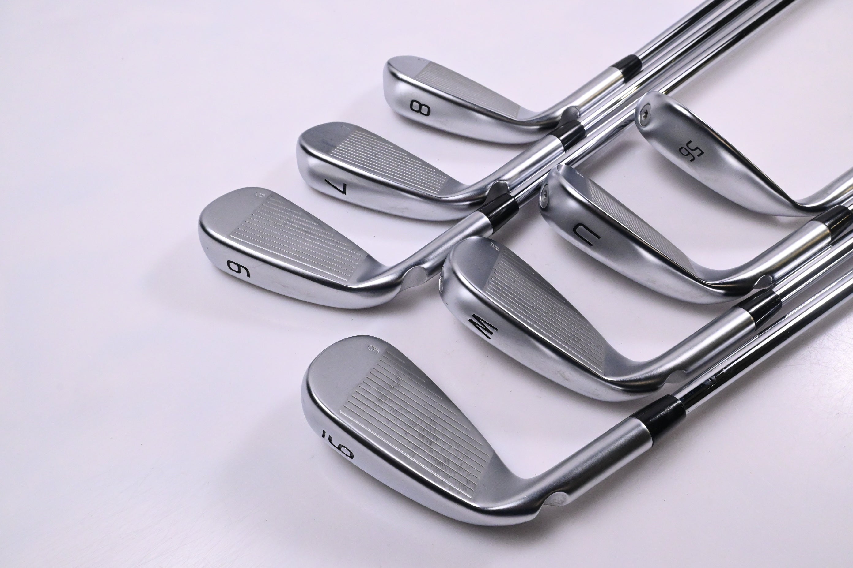 Ping G440 Irons / 6-PW+GW+56° / Blue Dot / Regular Flex Ping AWT 3.0 Shafts