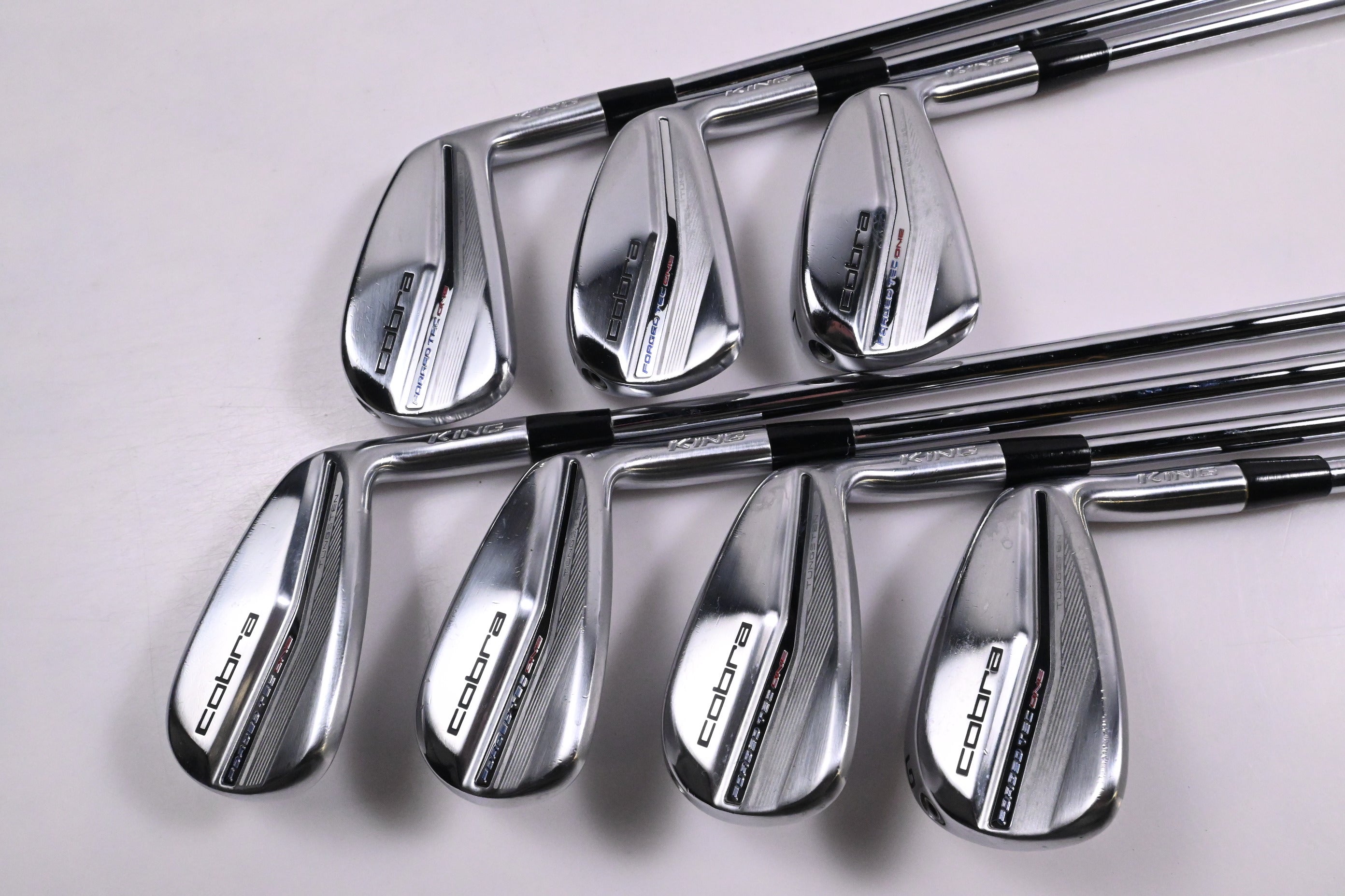 Cobra Forged Tec One Length  2022 Irons / 5-PW+GW / Regular Flex KBS $-Taper