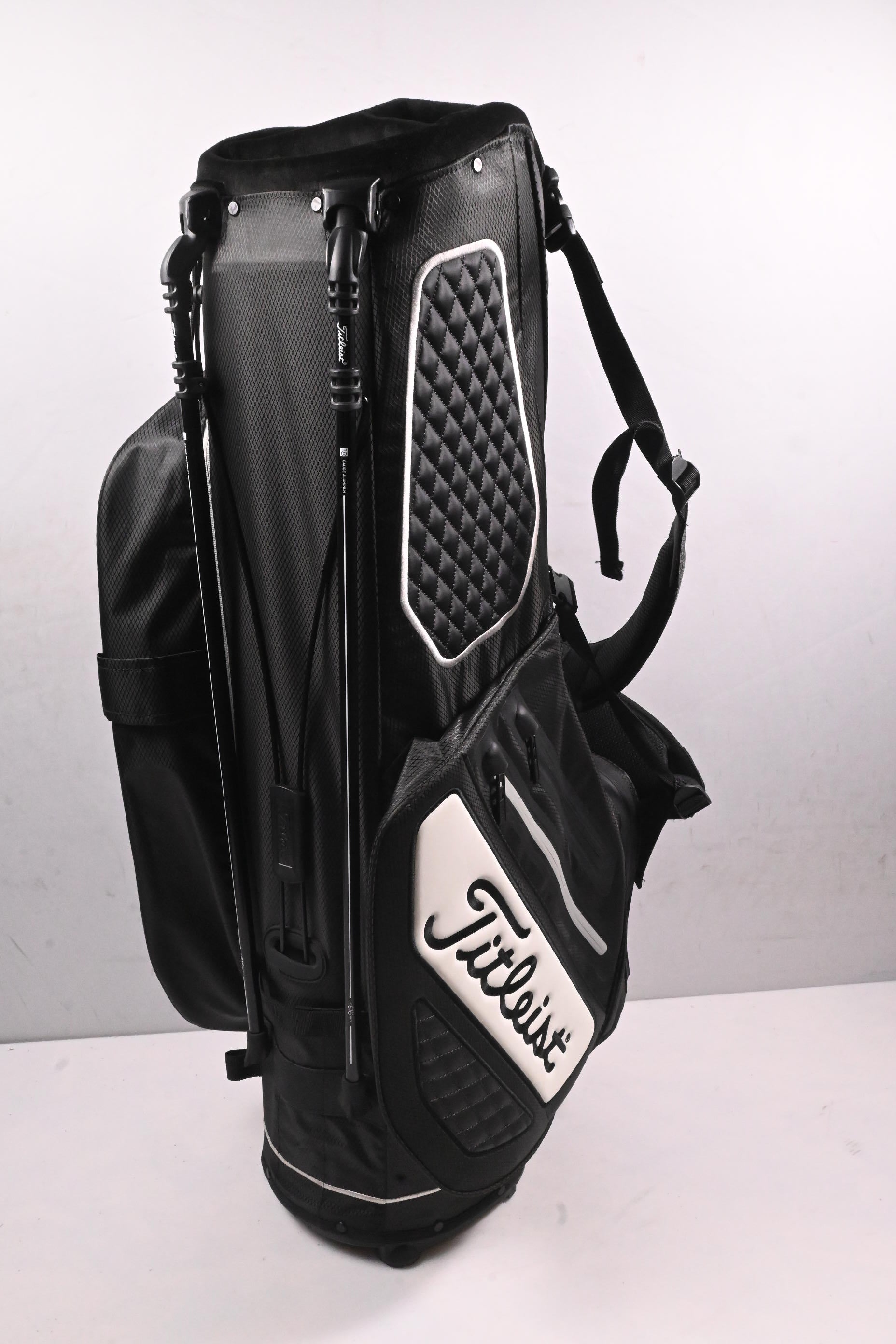 Titleist StaDry Stand Bag / 4-Way Divider / Black, White
