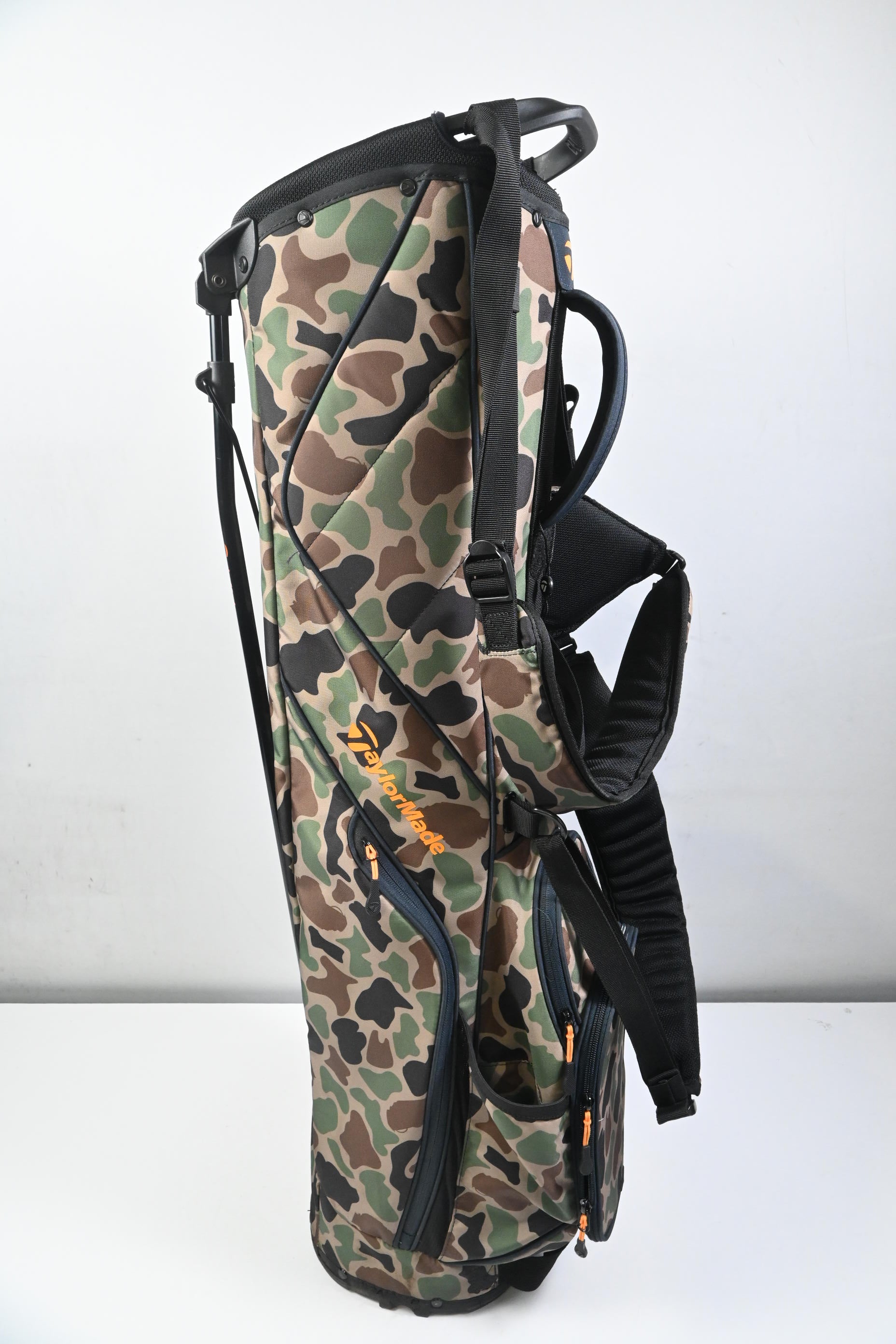 Taylormade Flex Tech Stand Bag / 3-Way Divider / Green, Brown & Black Camo