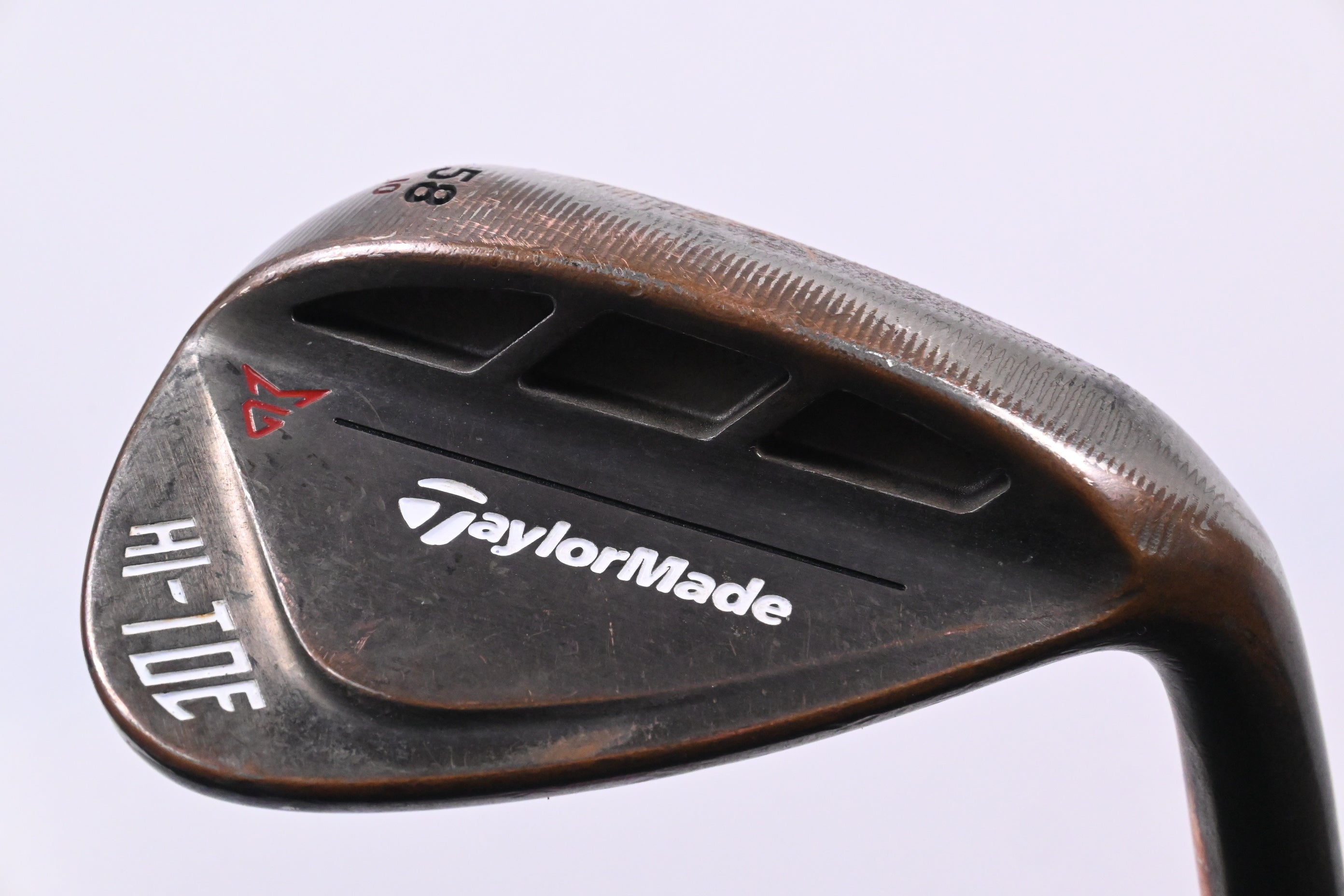 Taylormade Hi-Toe Raw Lob Wedge / 58 Degree / Wedge Flex KBS Hi-Rev 2.0 115