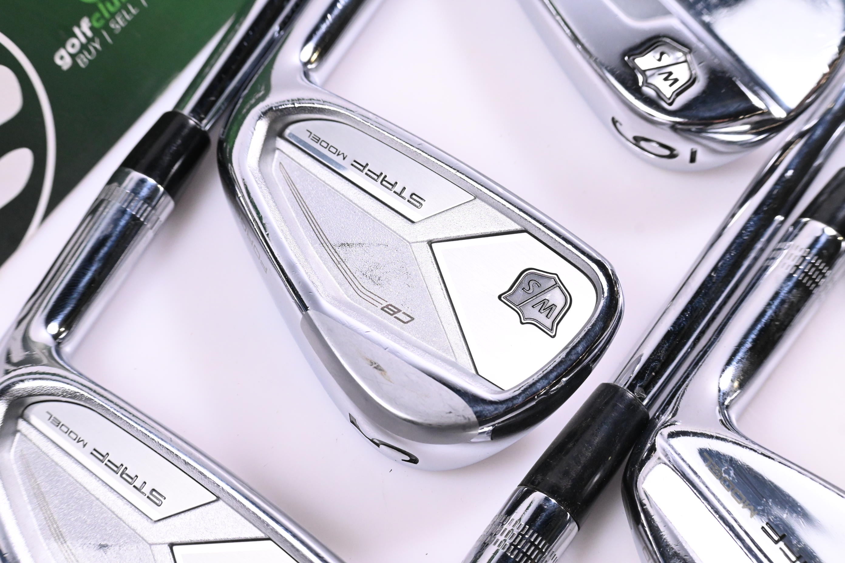 Wilson Staff Model CB/Blade 2019 Irons / 4-9i / Stiff Flex Steel Shafts
