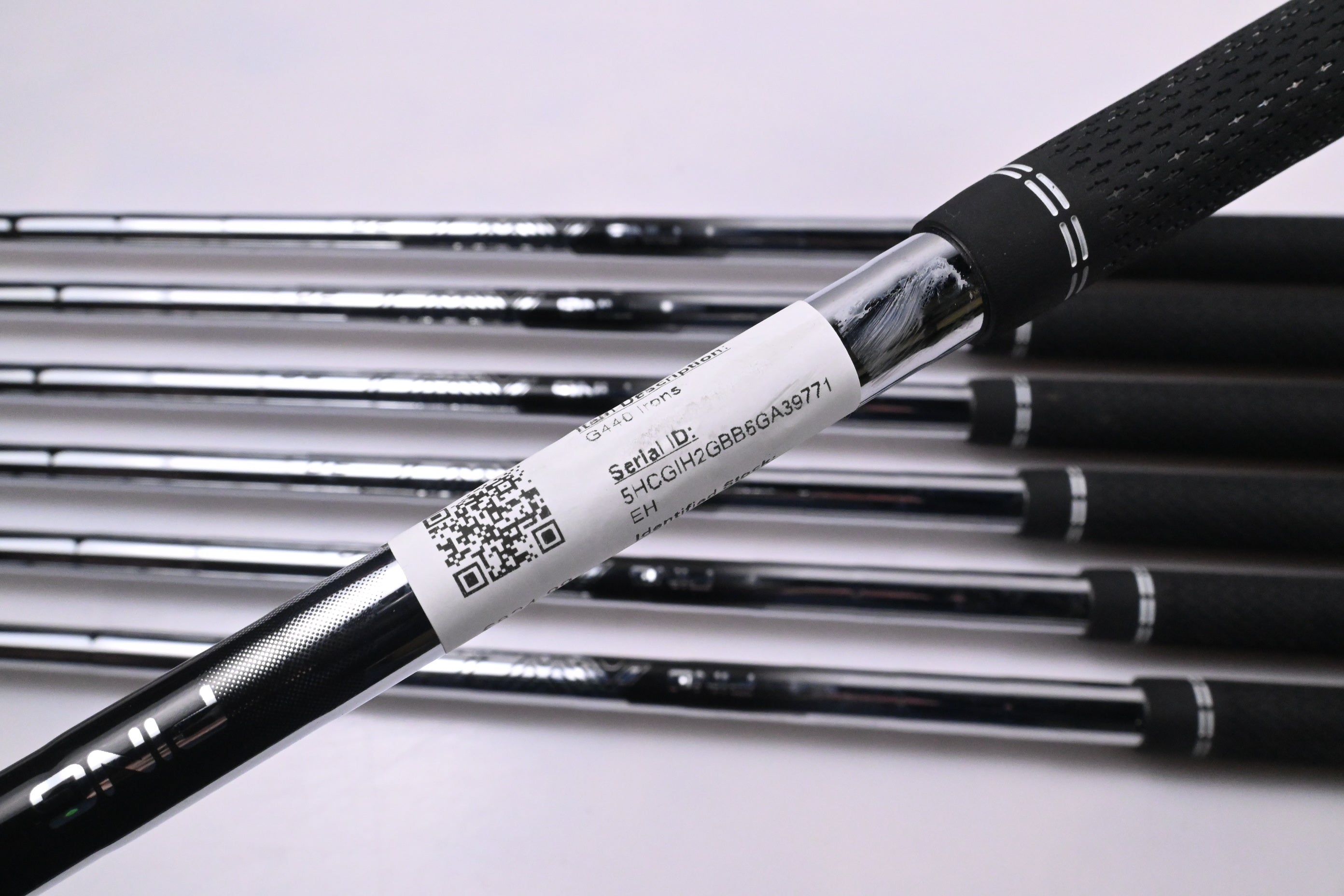Ping G440 Irons / 6-PW+GW+56° / Blue Dot / Regular Flex Ping AWT 3.0 Shafts