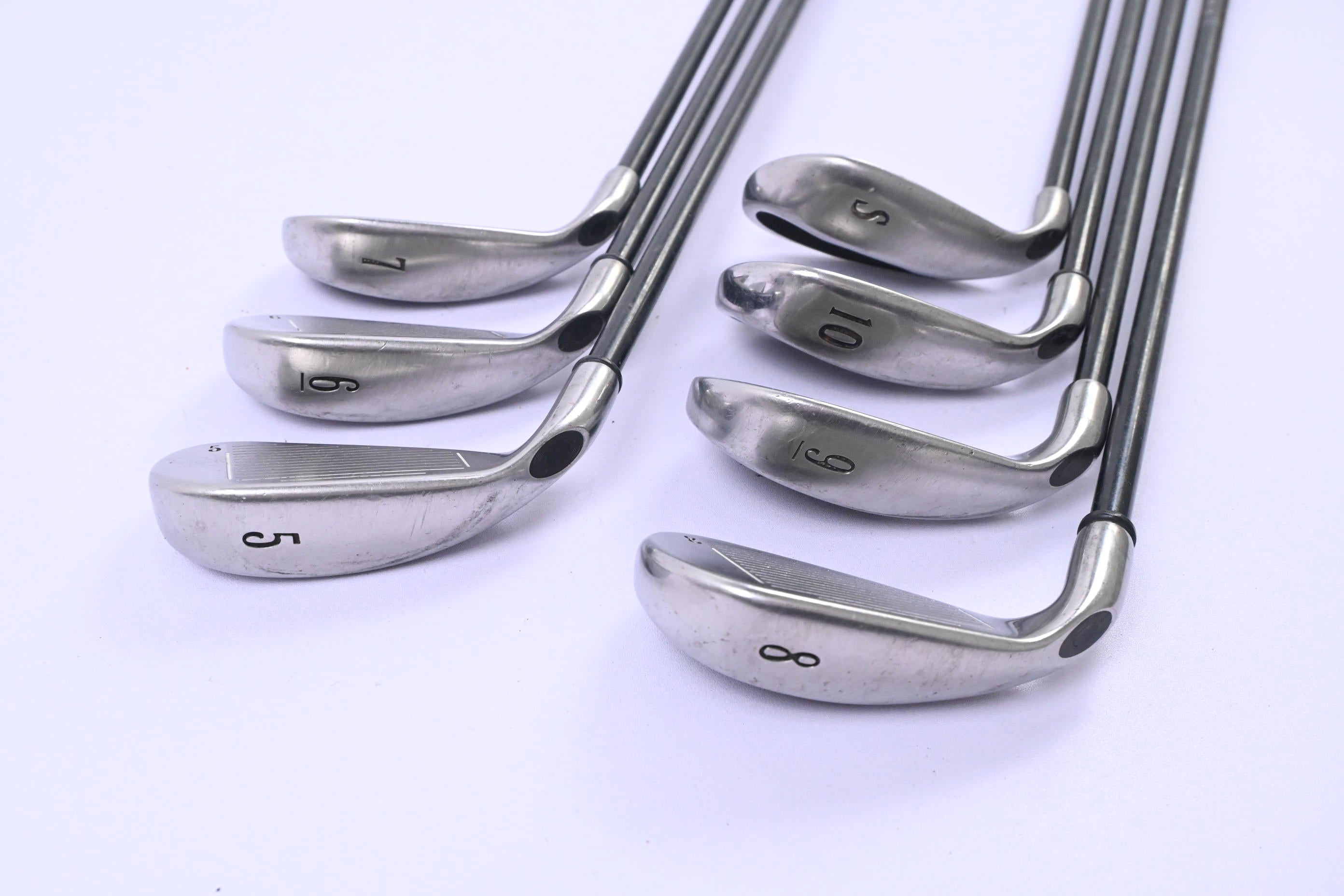 Callaway Big Bertha 2004 Irons / 5-PW+SW / Firm Flex Callaway RCH 75i Shafts