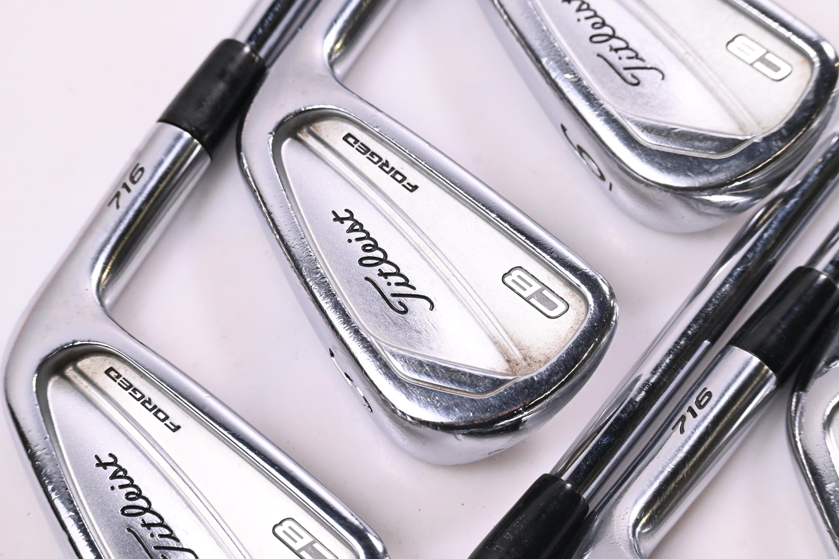 Titleist 716 CB Irons / 4-PW / Stiff Flex Dynamic Gold AMT S300 Shafts