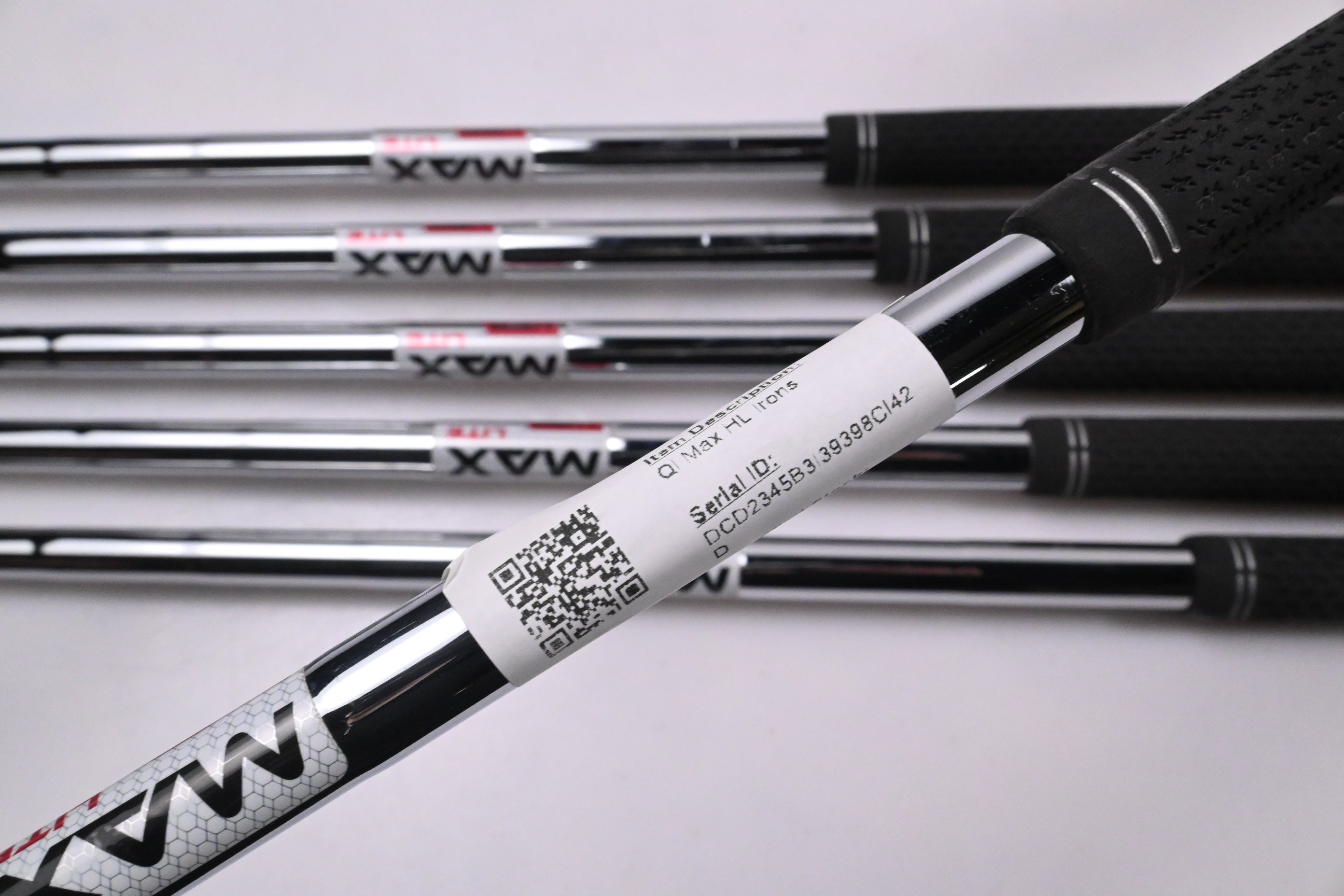 Taylormade Qi Max HL Irons / 5-PW / Regular Flex KBS MAX Lite Shafts
