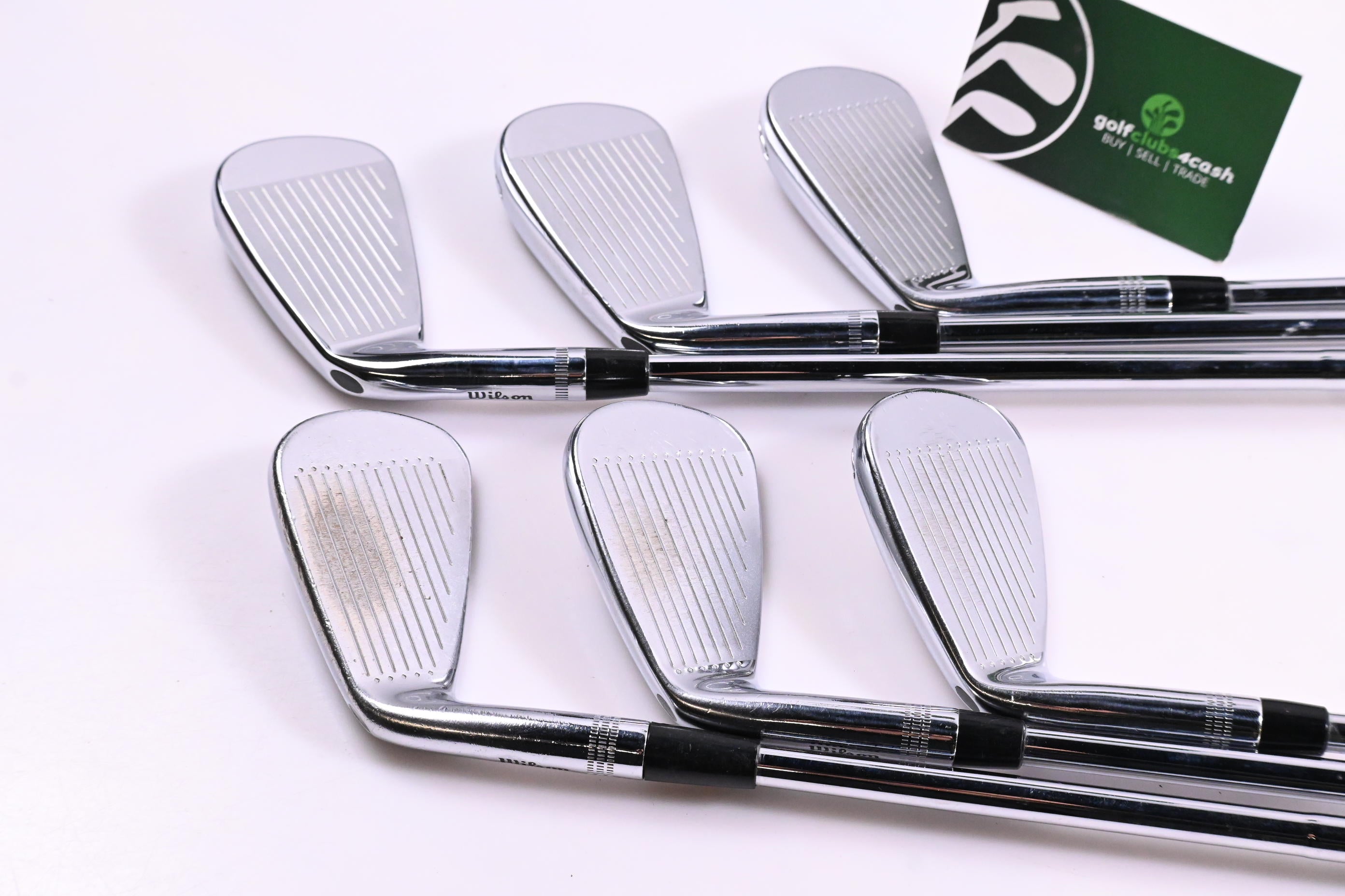Wilson Staff Model CB/Blade 2019 Irons / 4-9i / Stiff Flex Steel Shafts
