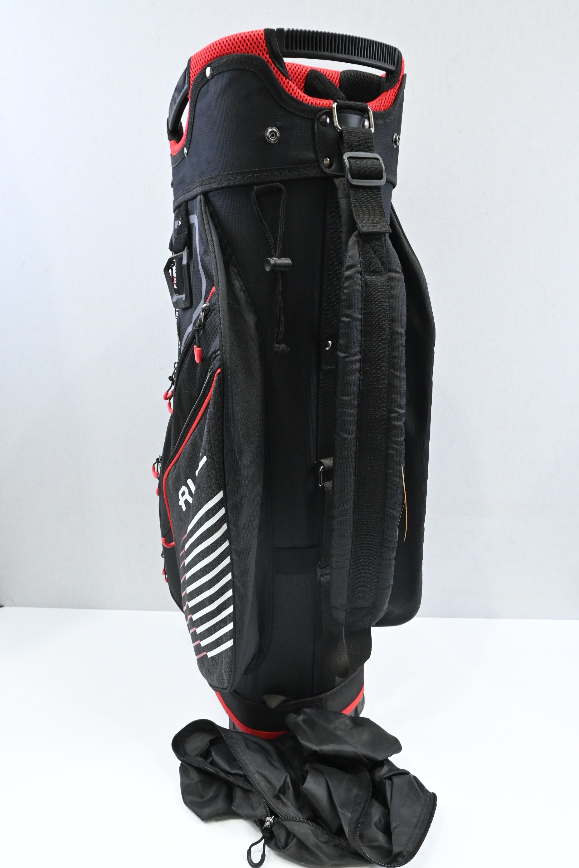 Rife Cart Bag / 14-Way Divider / Black, Red